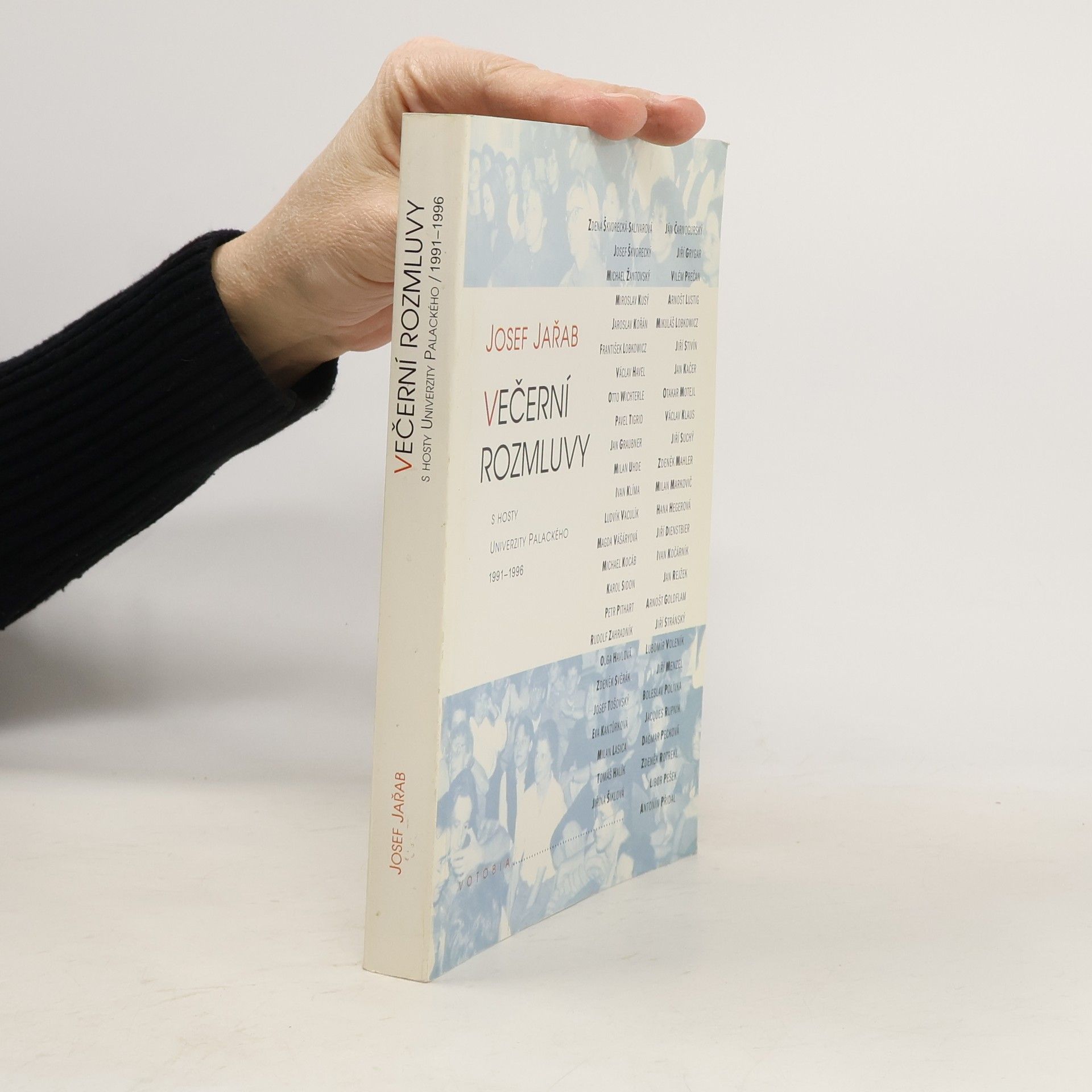 Josef Jařab Večerní rozmluvy s hosty Univerzity Palackého 1991-1996