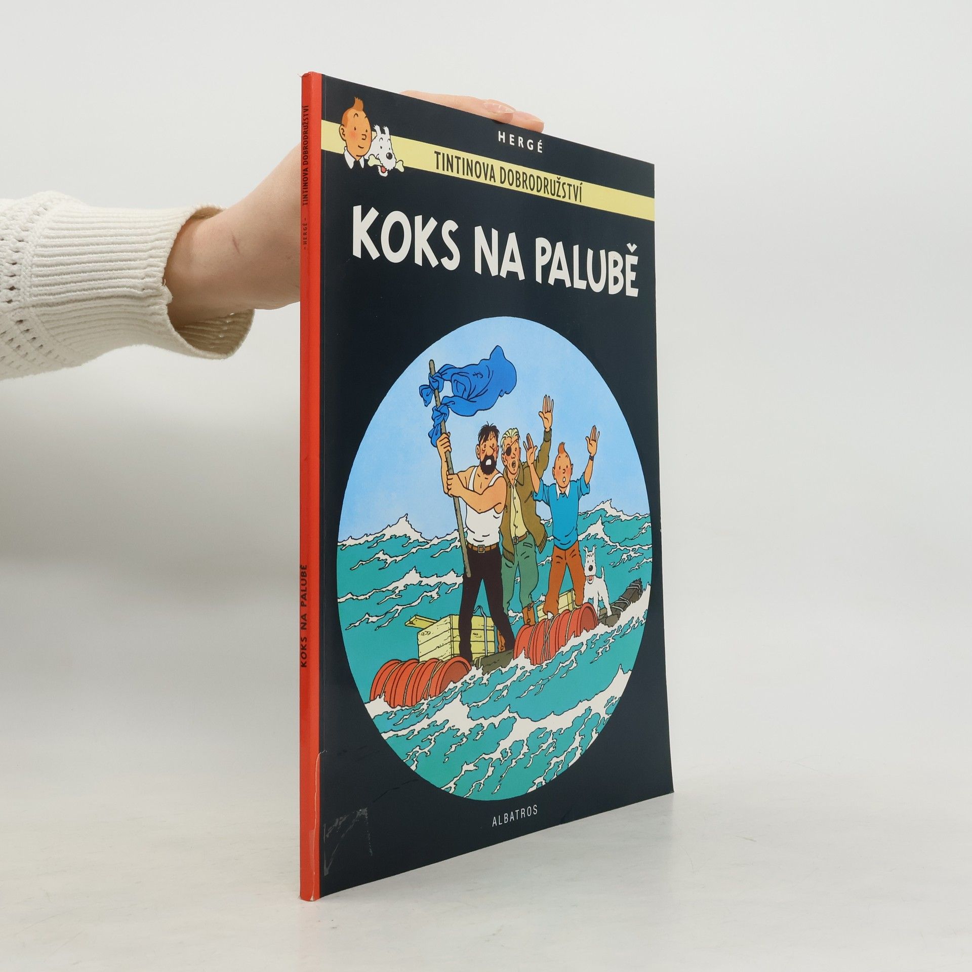 Hergé Tintinova dobrodružství. Koks na palubě