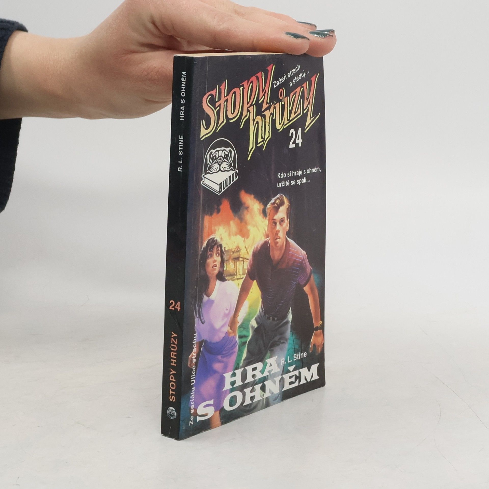 R. L. Stine Stopy hrůzy 24. Hra s ohněm