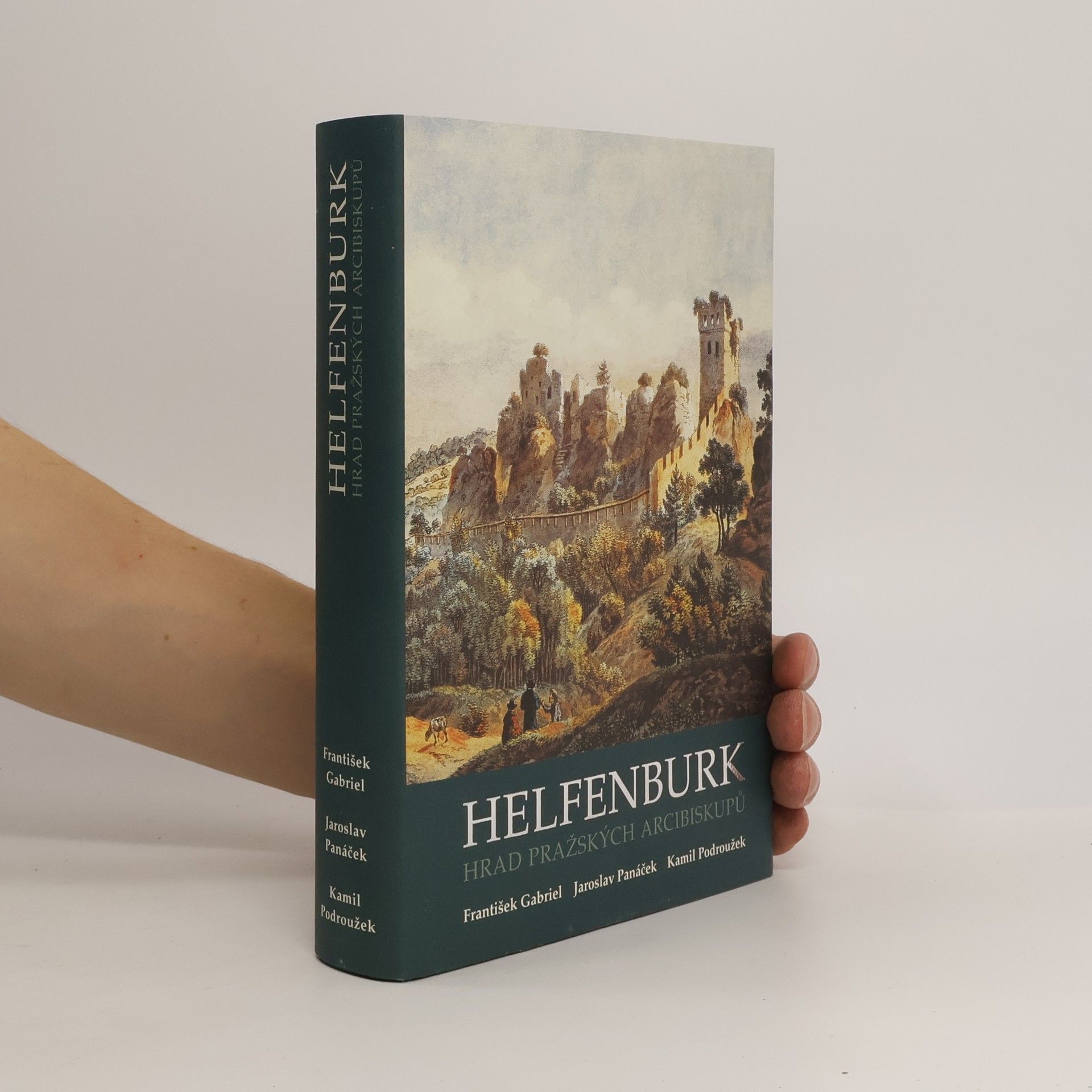 František Gabriel Helfenburk, hrad pražských arcibiskupů