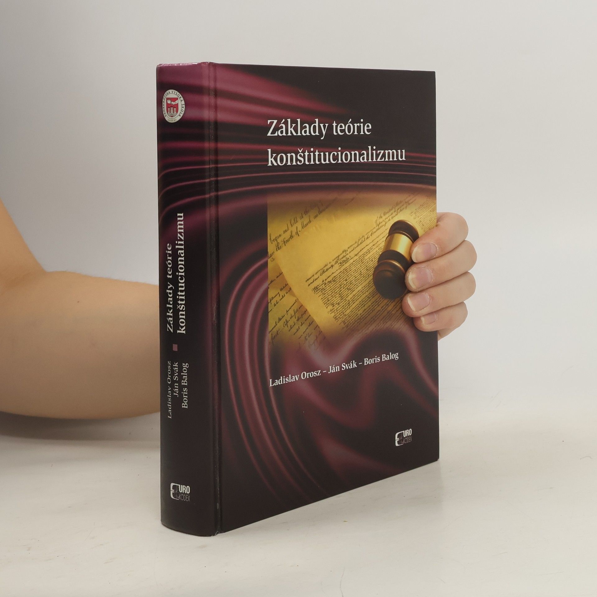 Boris Balog Základy teórie konštitucionalizmu