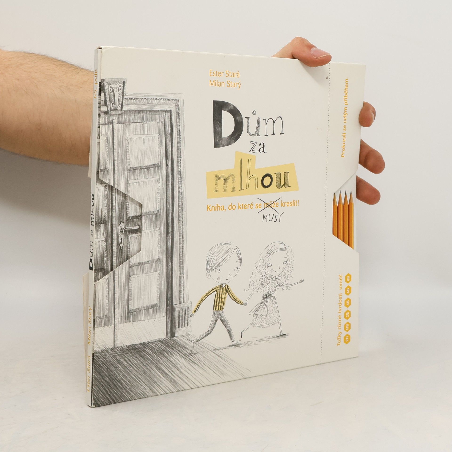 Ester Stará Dům za mlhou : kniha, do které se může - musí kreslit