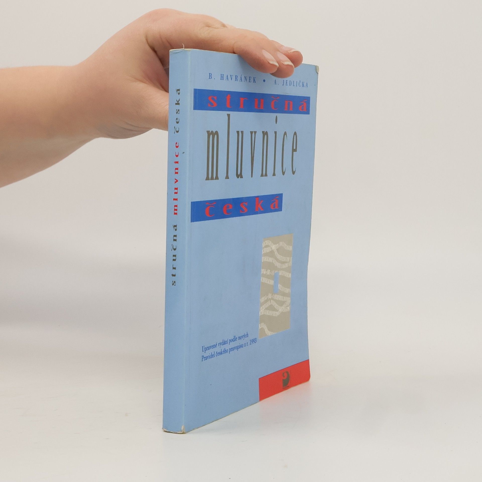 Bohuslav Havránek Stručná mluvnice česká