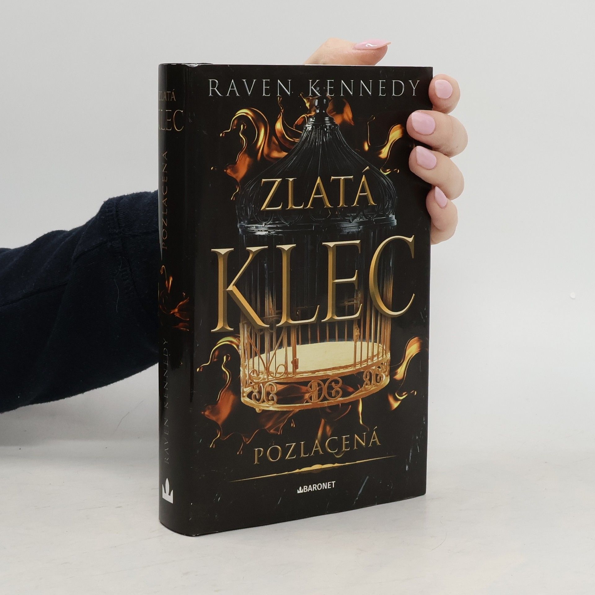 Zlatá klec. Pozlacená