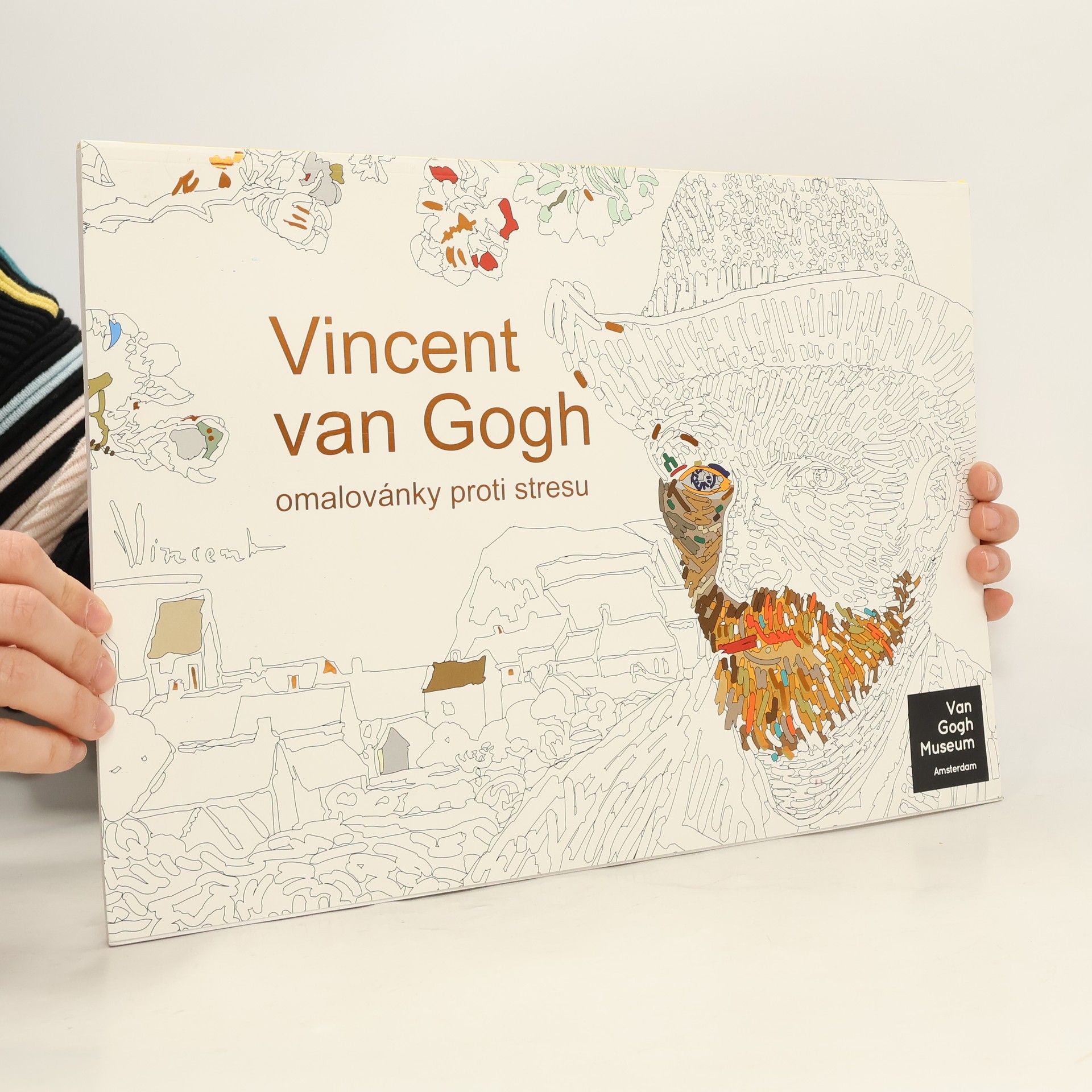 Autores varios Vincent van Gogh - omalovánky proti stresu