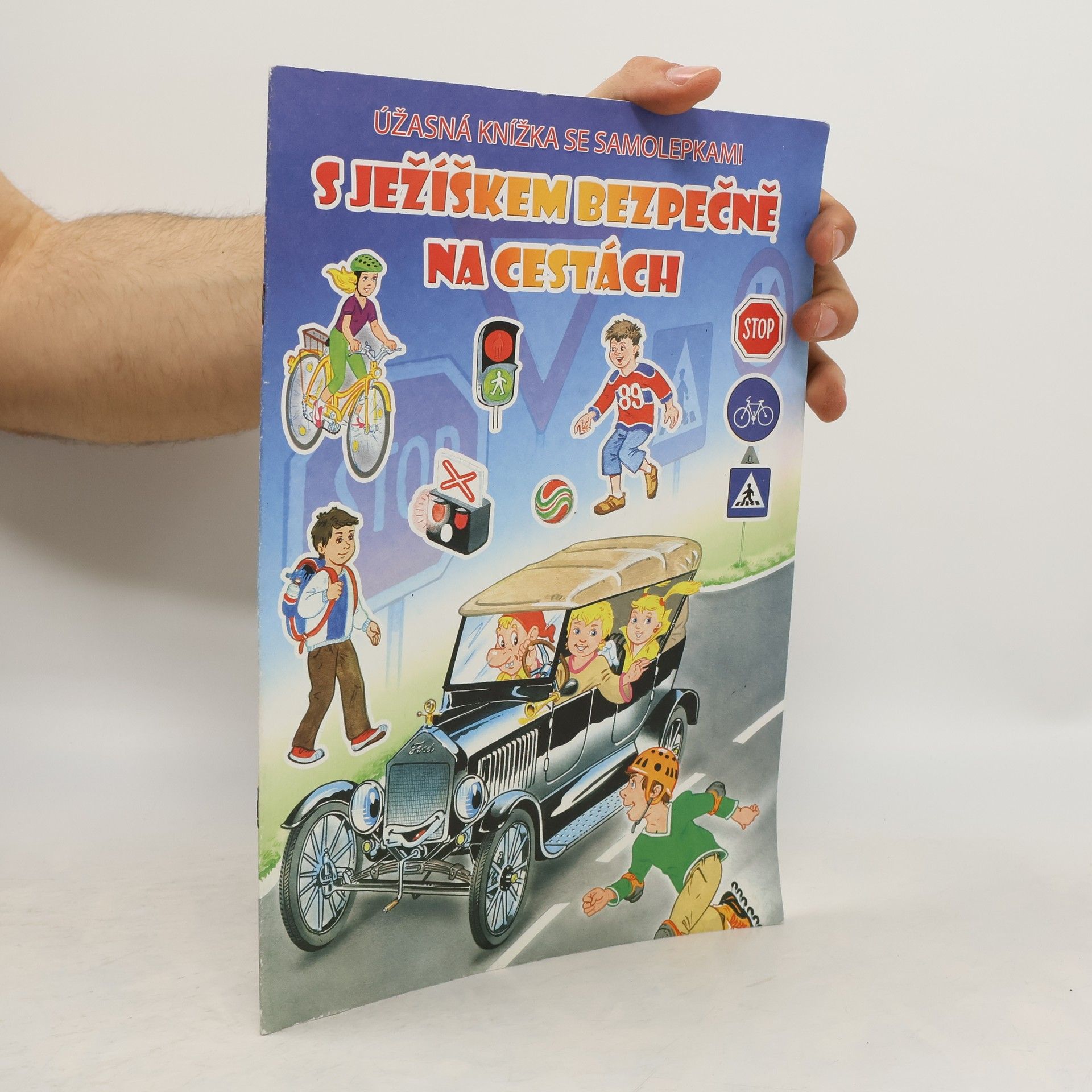 Kolektiv autorů S Ježíškem bezpečně na cestách. Úžasná knížka se samolepkami