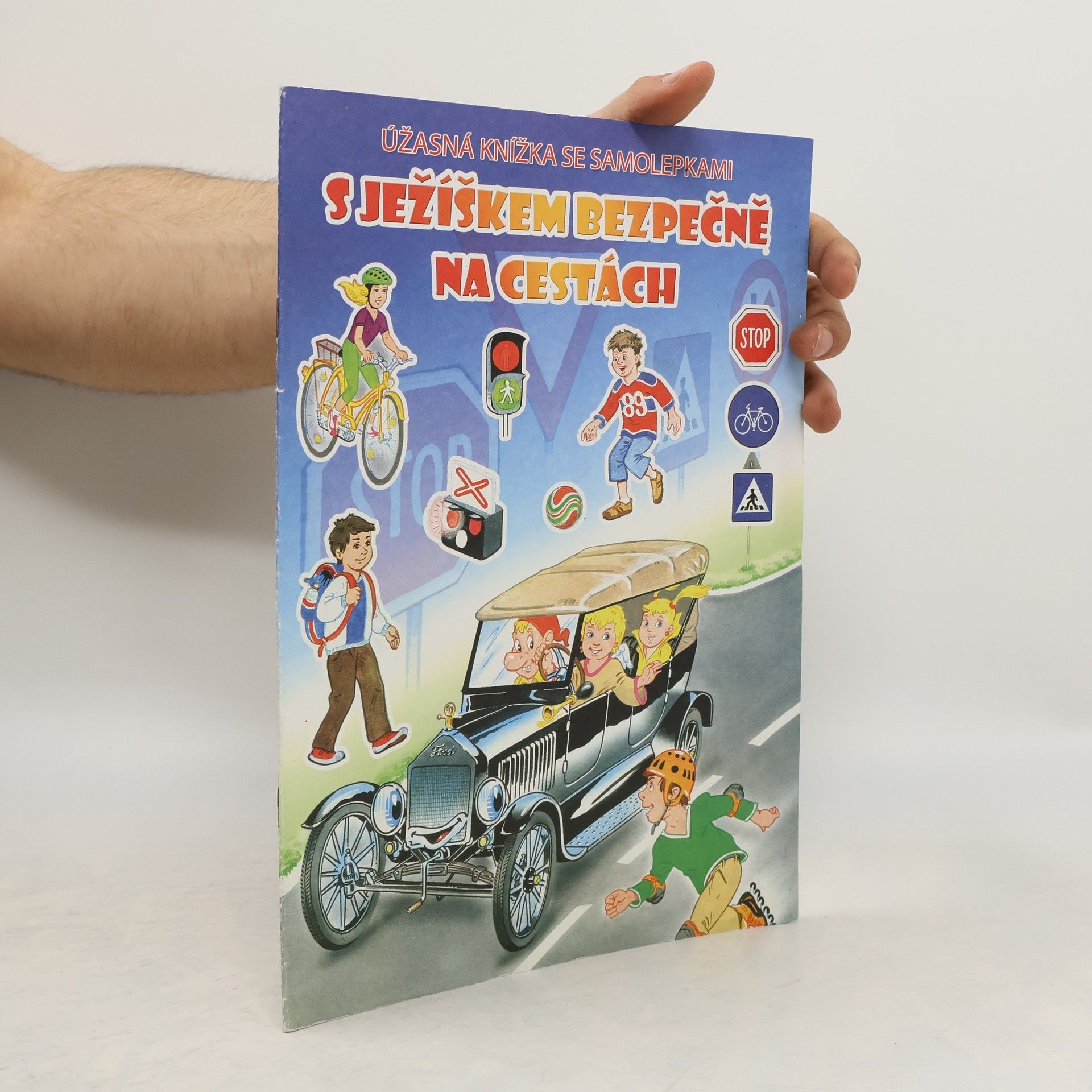 Autores varios S Ježíškem bezpečně na cestách. Úžasná knížka se samolepkami
