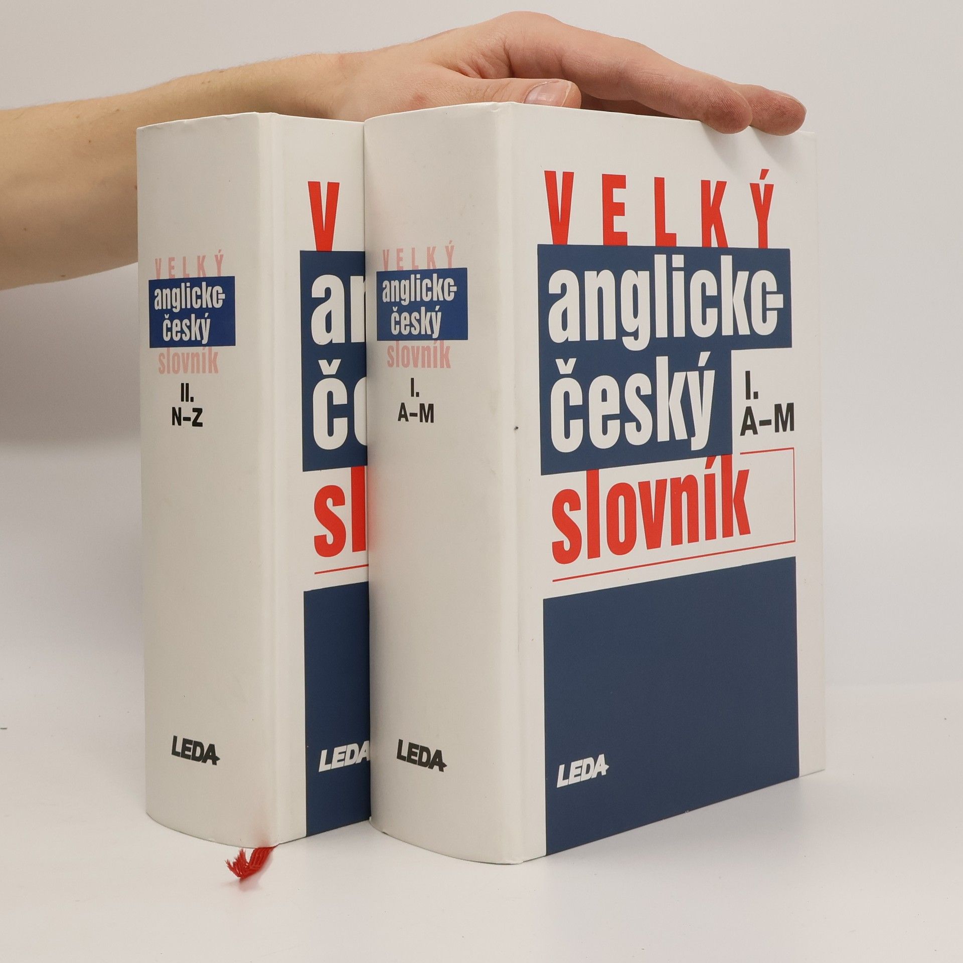 Josef Fronek Velký anglicko-český slovník I. (A-M) / II. (N-Z)