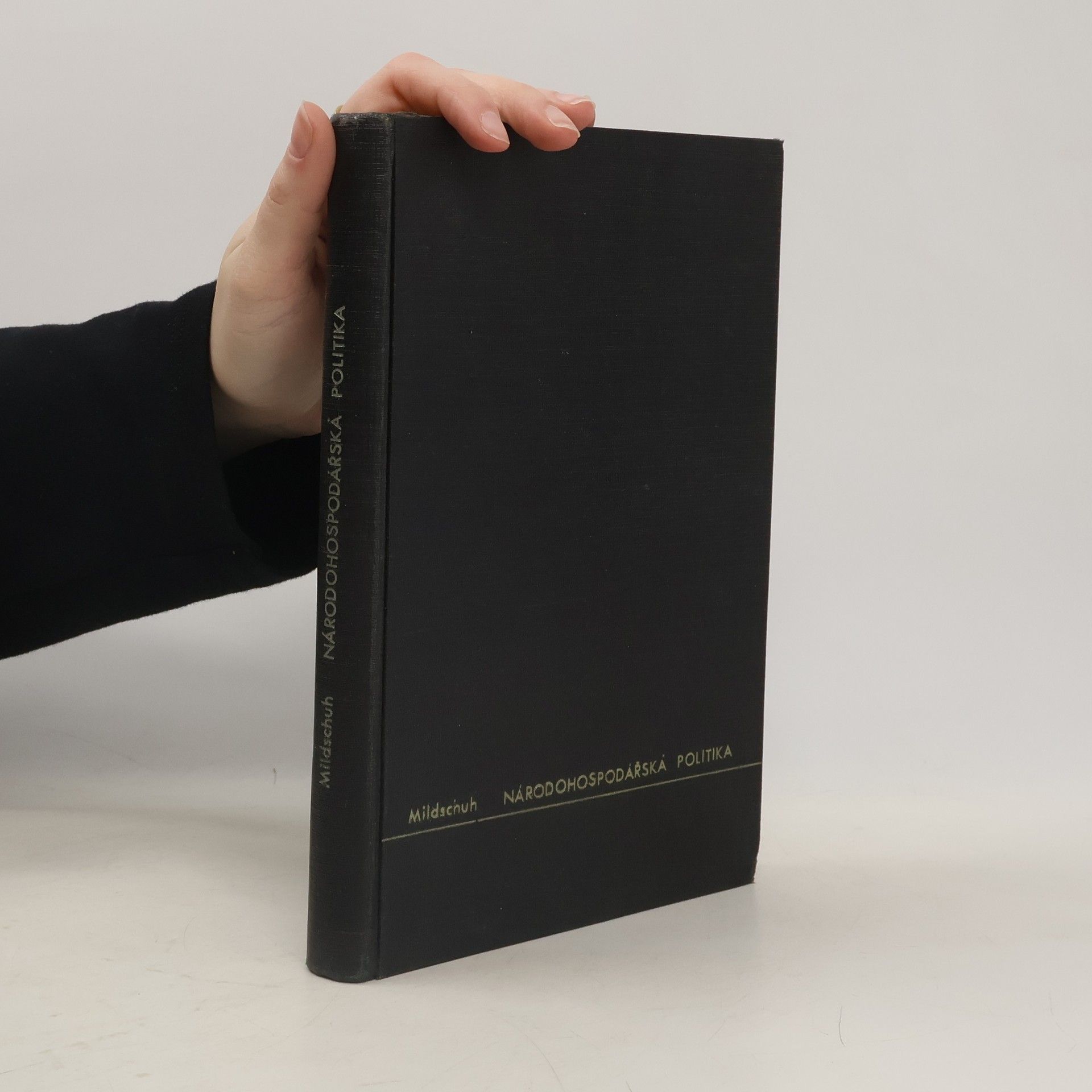 Vilibald Mildschuh Národohospodářská politika. Výtah pro účely studia. 1. díl.