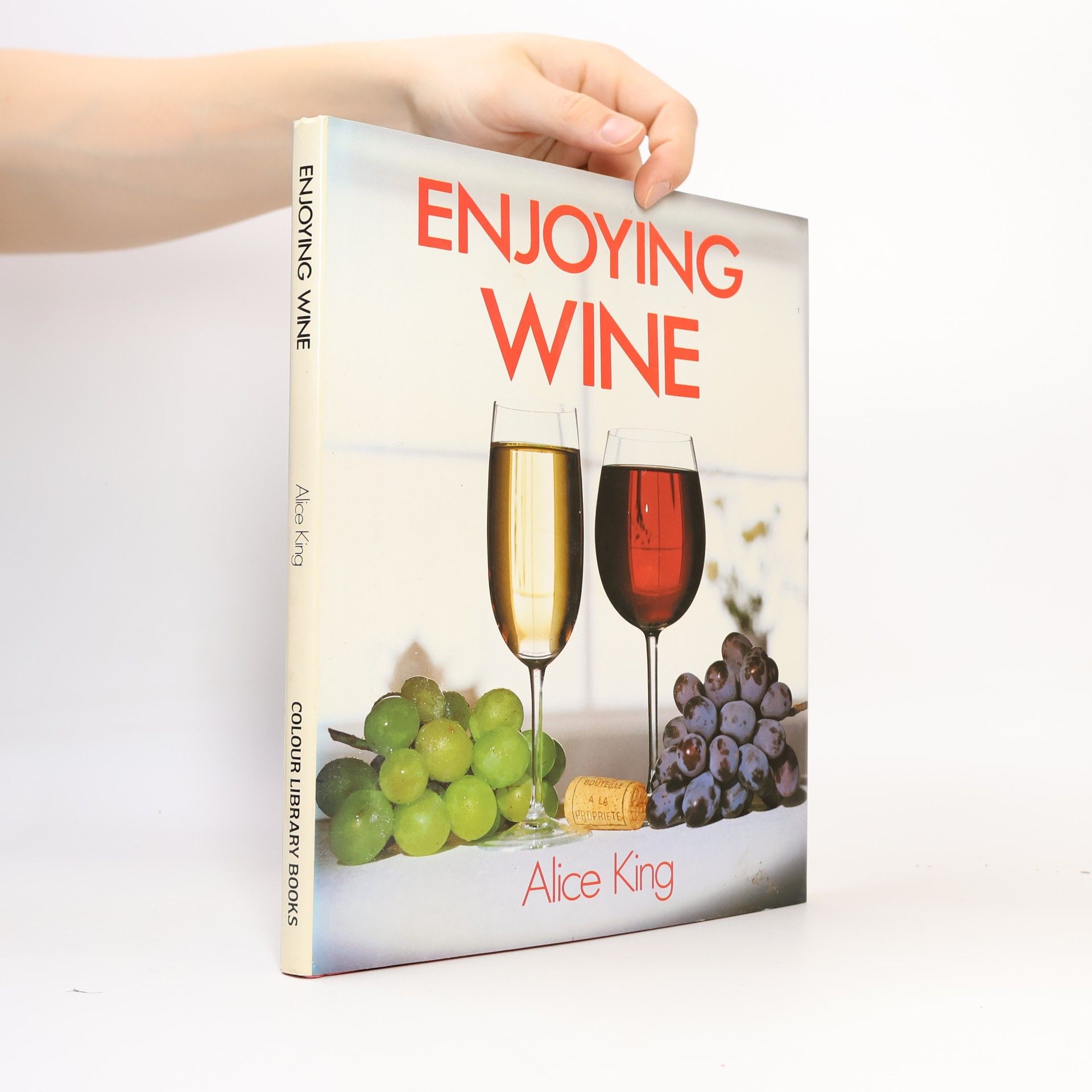 Alice King Enjoying Wine