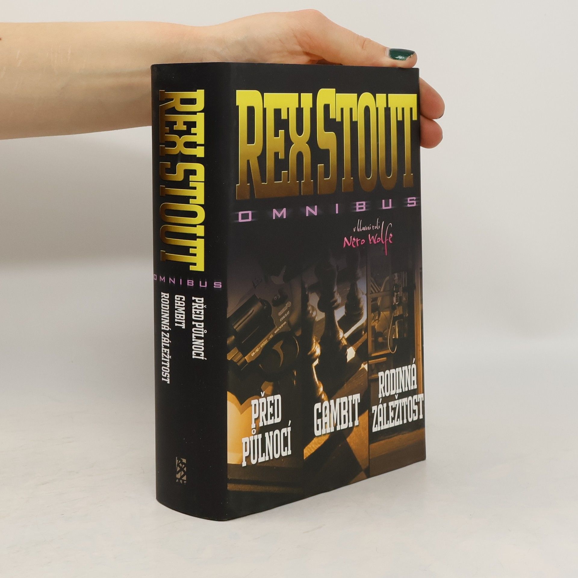 Omnibus - v hlavní roli Nero Wolfe: Před půlnocí ; Gambit ; Rodinná záležitost