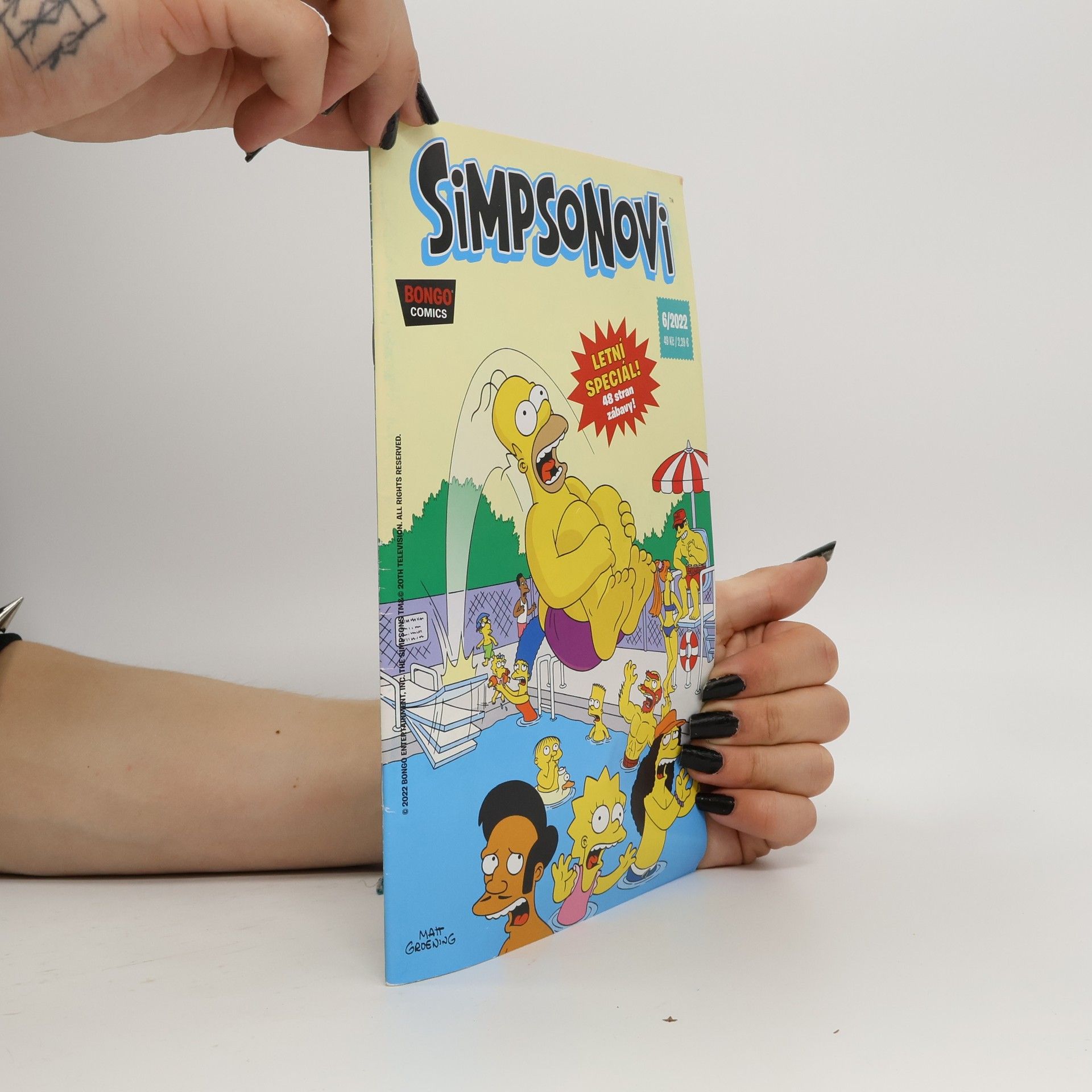 Collectif d'auteurs Simpsonovi 6/2022