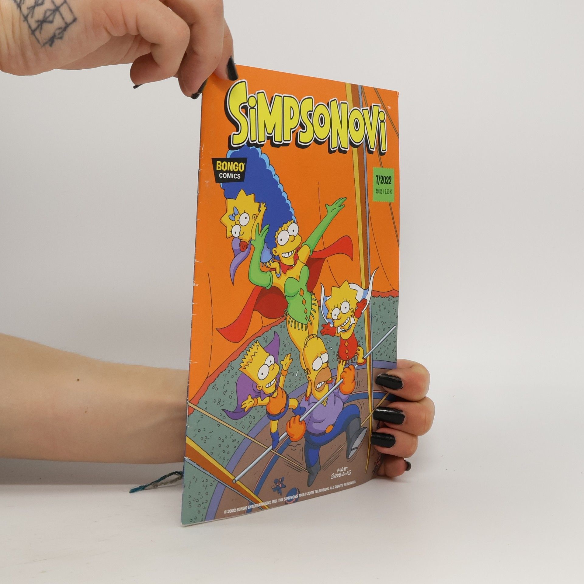 Auteurscollectief Simpsonovi 7/2022