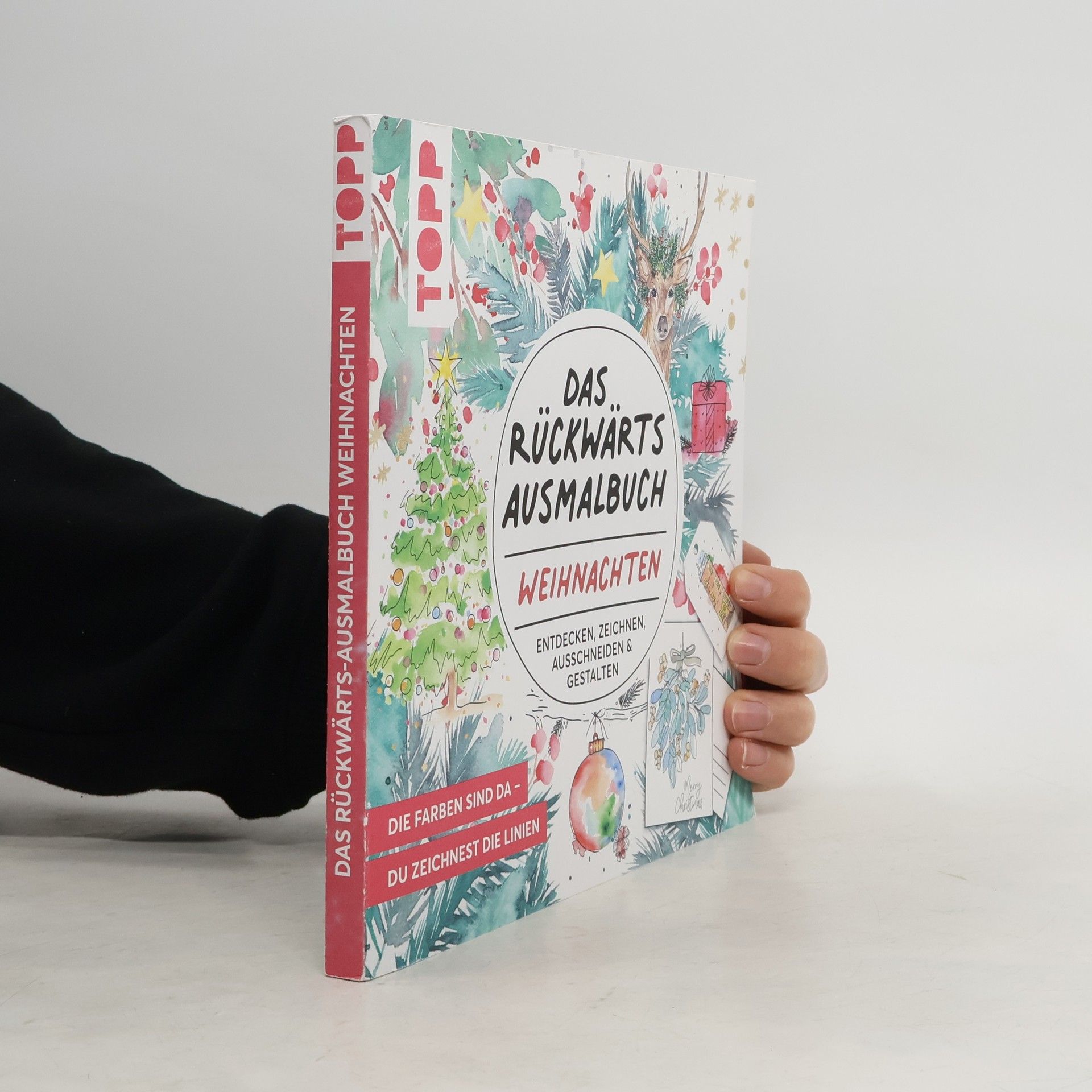 Heinke Nied Das Rückwärts-Ausmalbuch Weihnachten