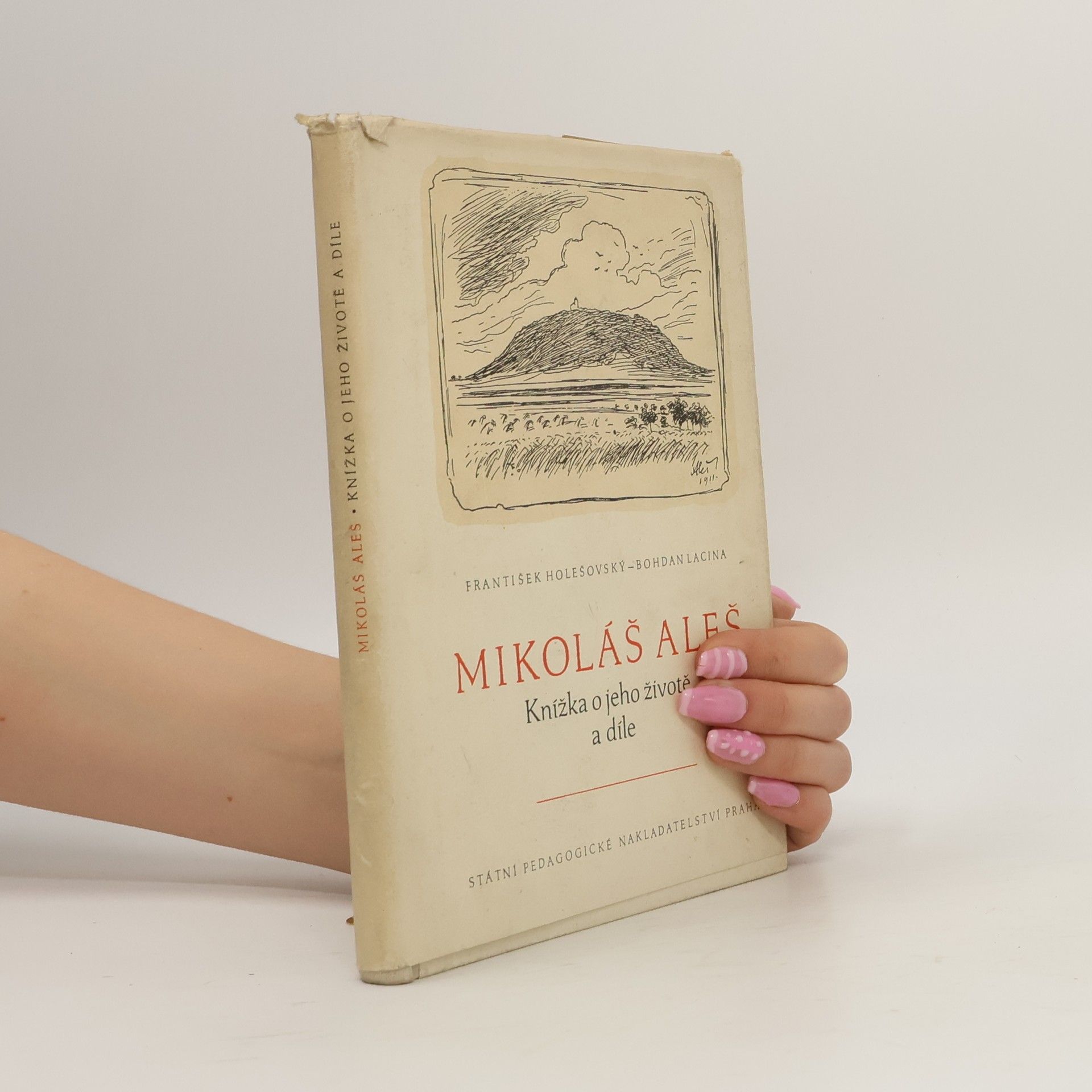 František Holešovský Mikoláš Aleš. Knížka o jeho životě a díle