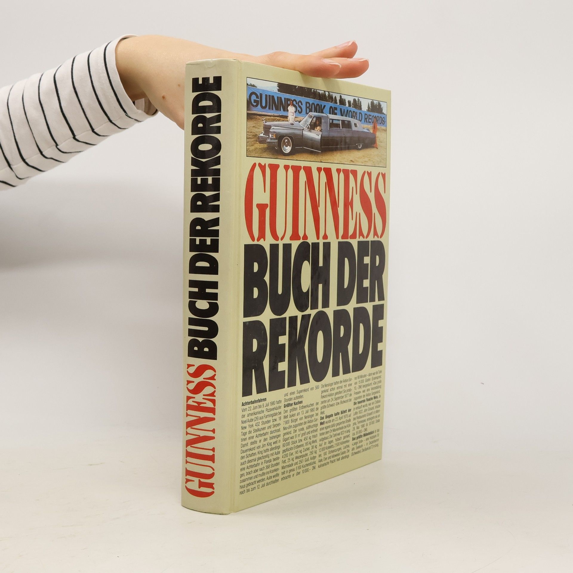 Collectif d'auteurs Guinness Buch der Rekorde