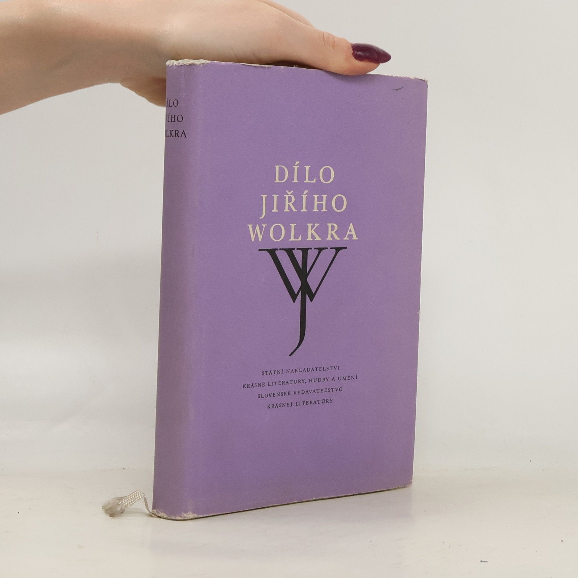 Jiří Wolker Dílo Jiřího Wolkera