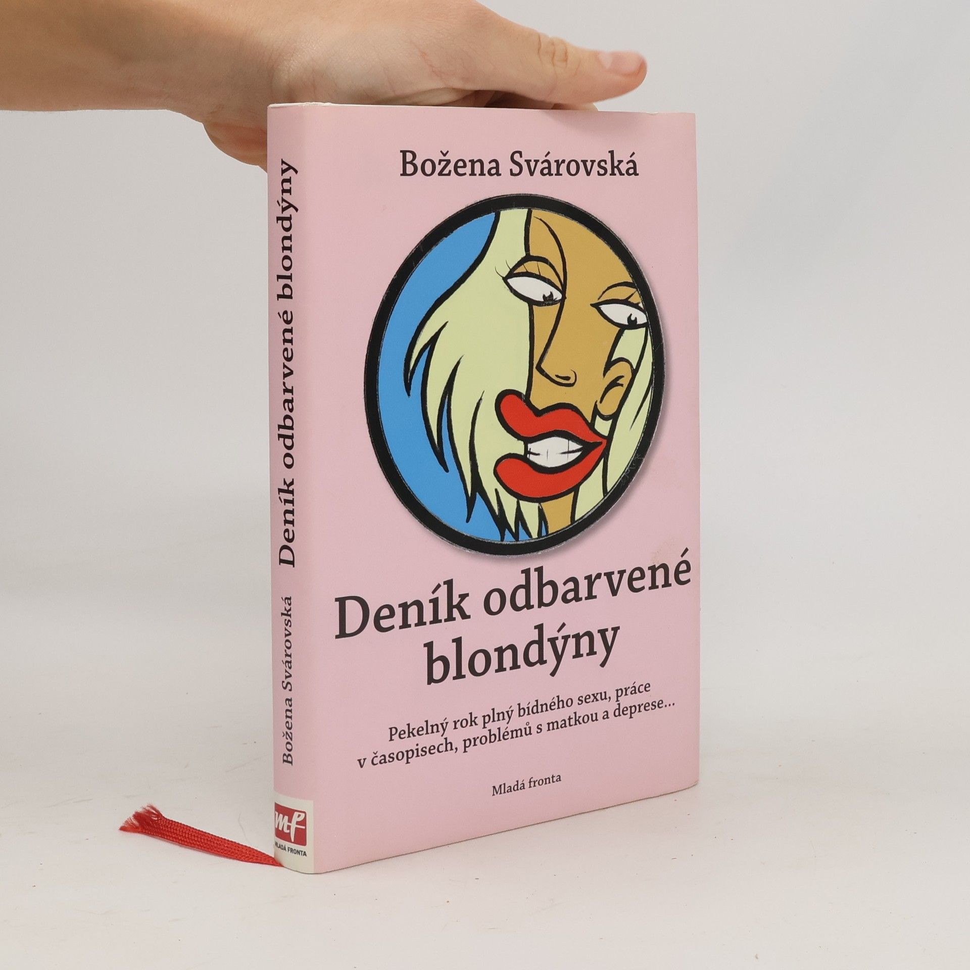 Božena Svárovská Deník odbarvené blondýny
