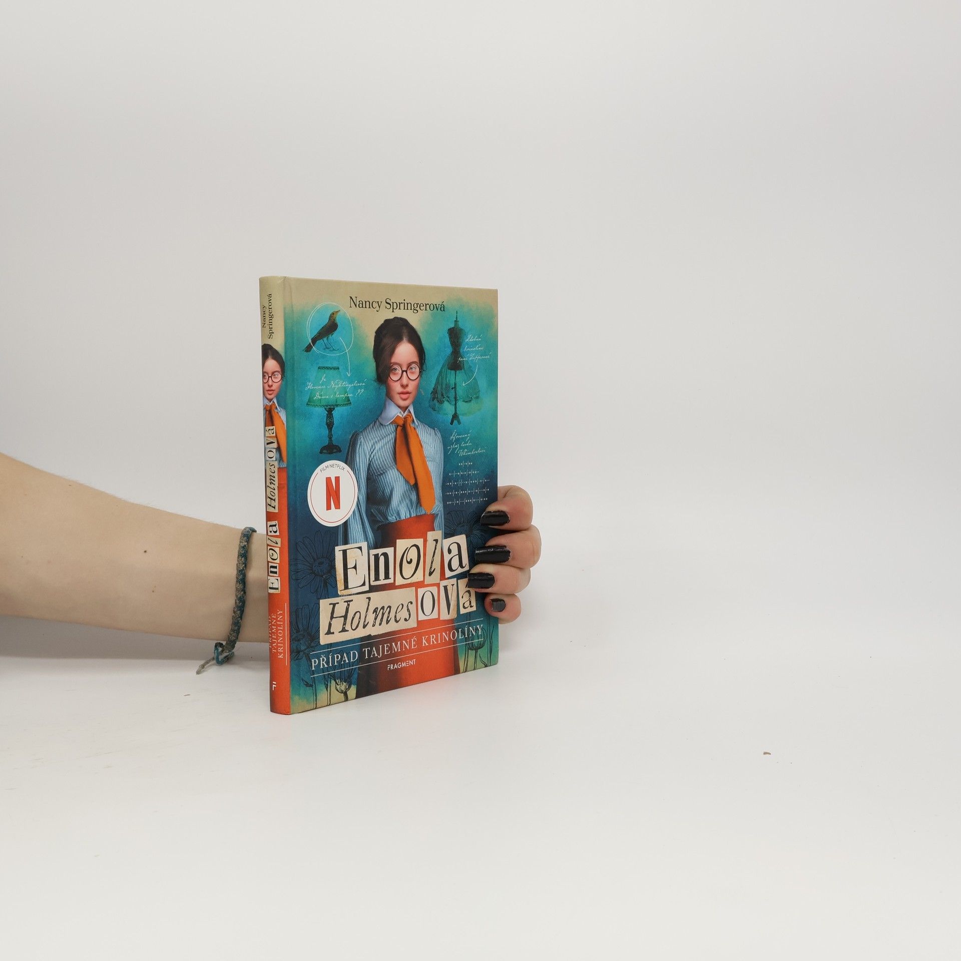 Nancy Springer Enola Holmesová. Případ tajemné krinolíny