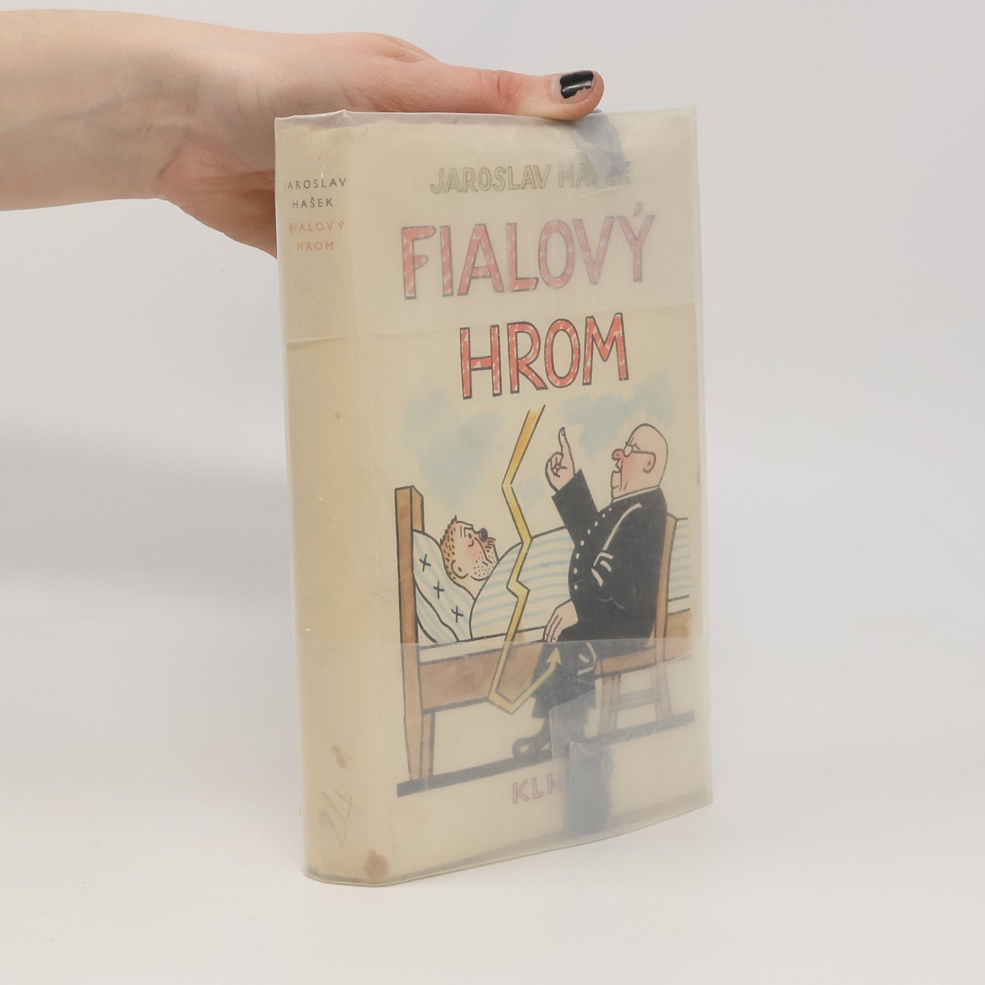 Jaroslav Hašek Fialový hrom