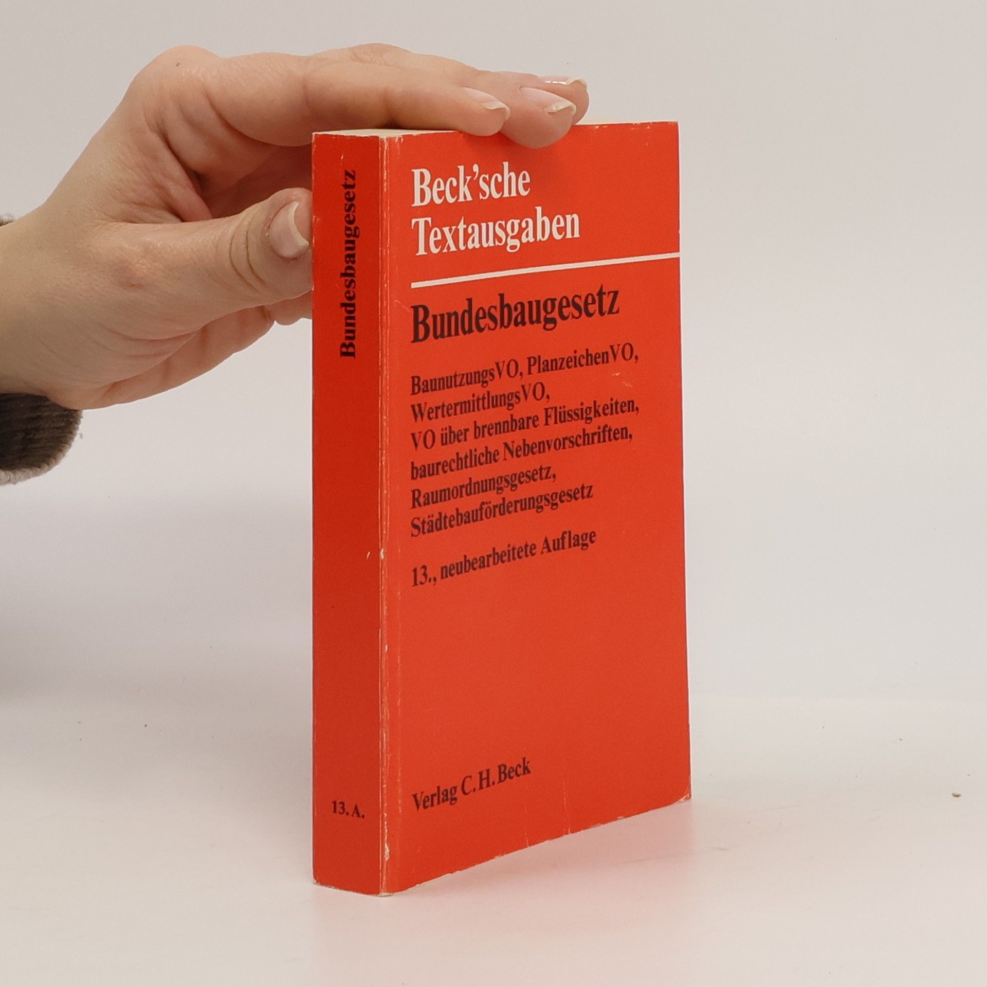 Autorenkollektiv Bundesbaugesetz