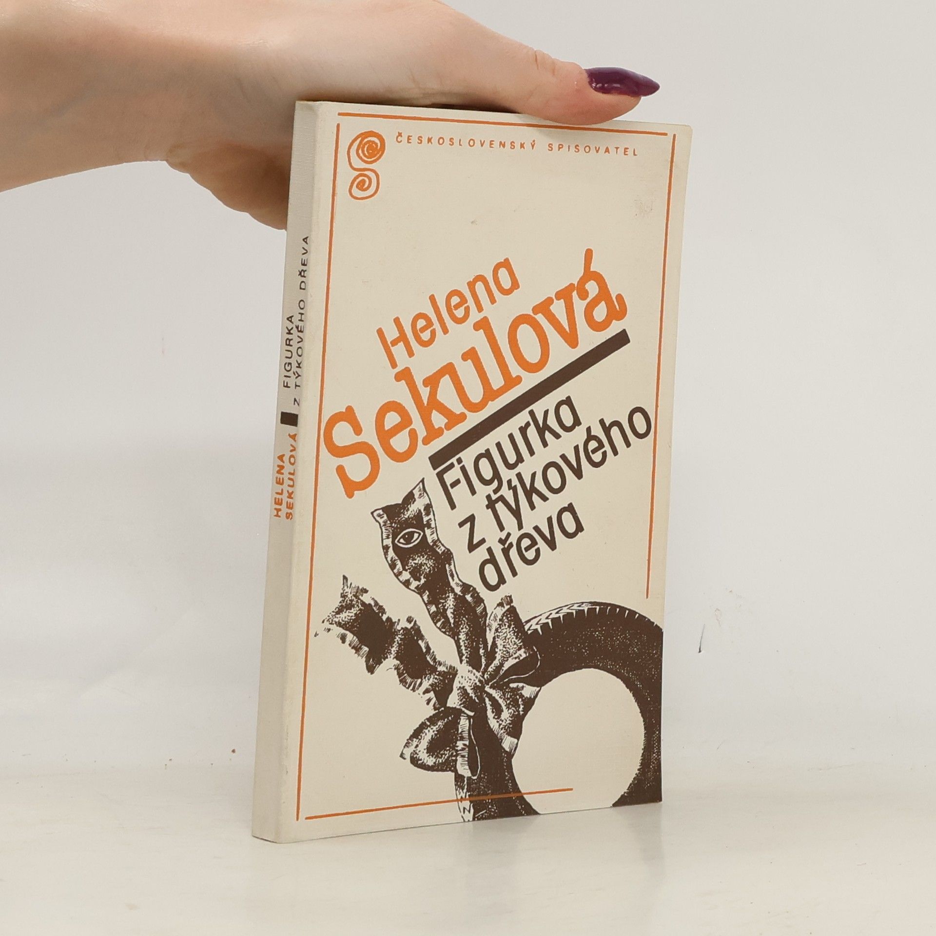 Helena Sekulová Figurka z týkového dřeva