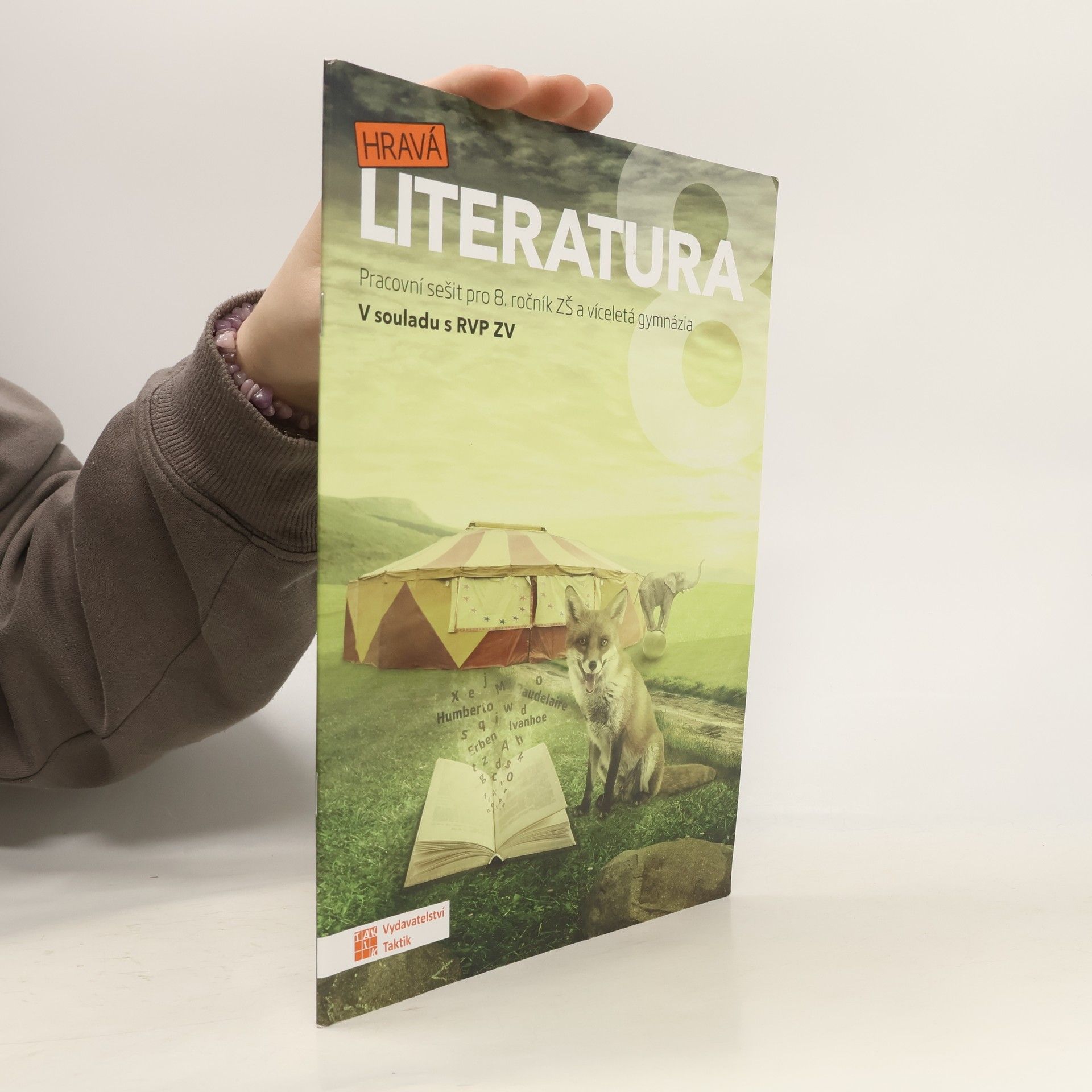 Kolektiv autorů Hravá literatura 8 : pracovní sešit pro 8. ročník ZŠ a víceletá gymnázia