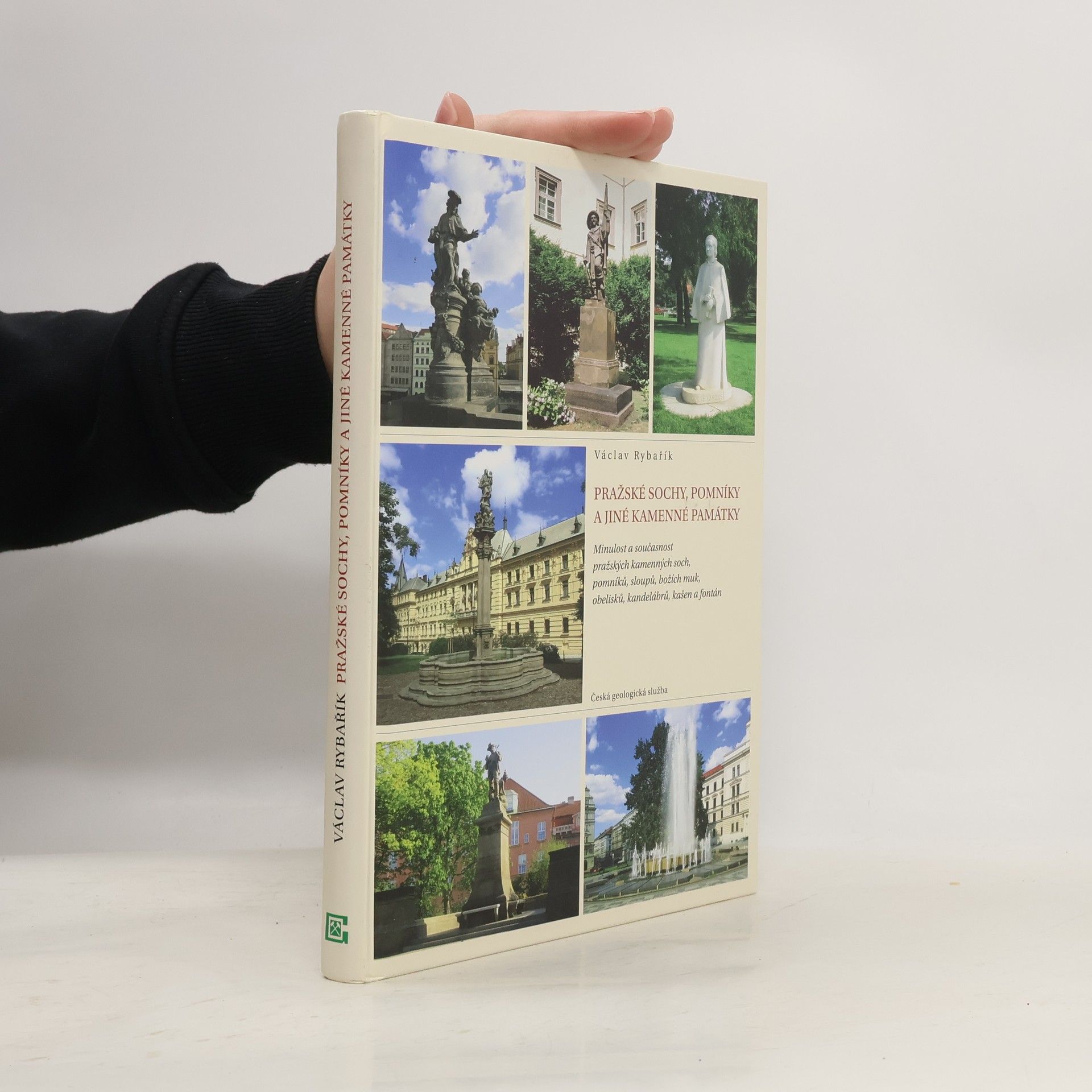 Václav Rybařík Pražské sochy, pomníky a jiné kamenné památky