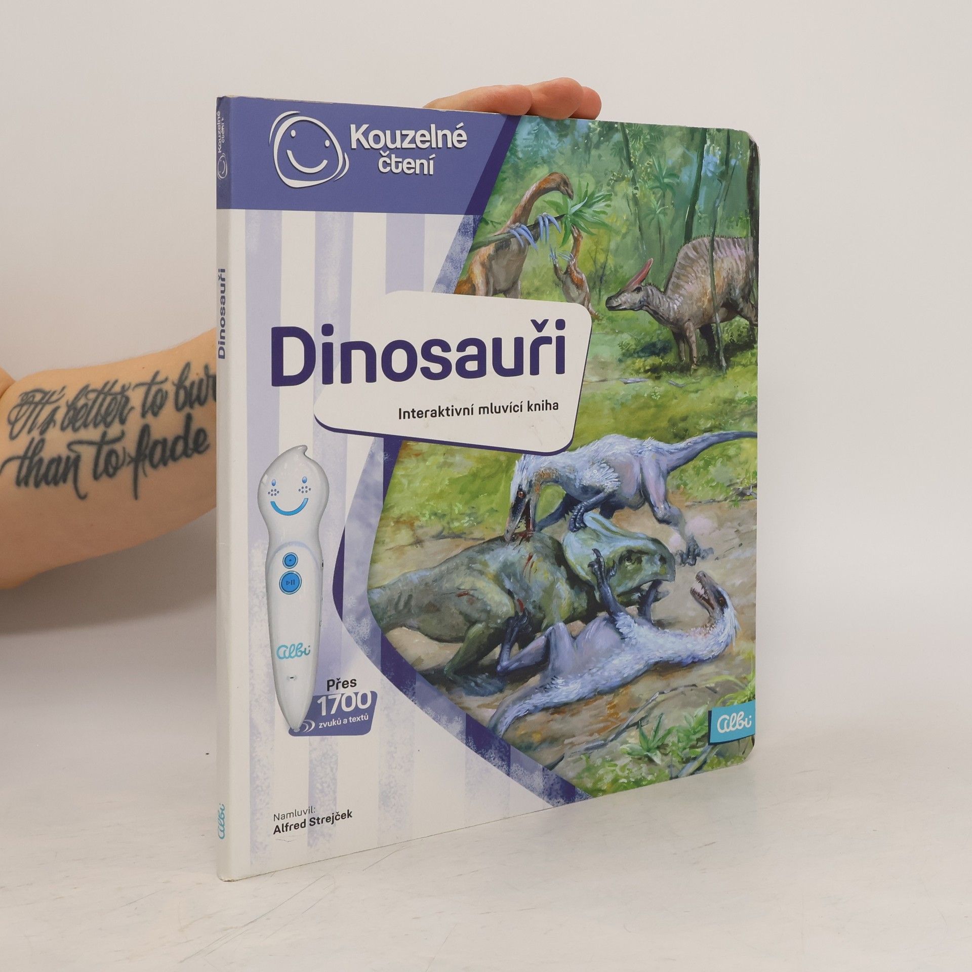 Jan Spěváček Dinosauři. Interaktivní mluvící kniha