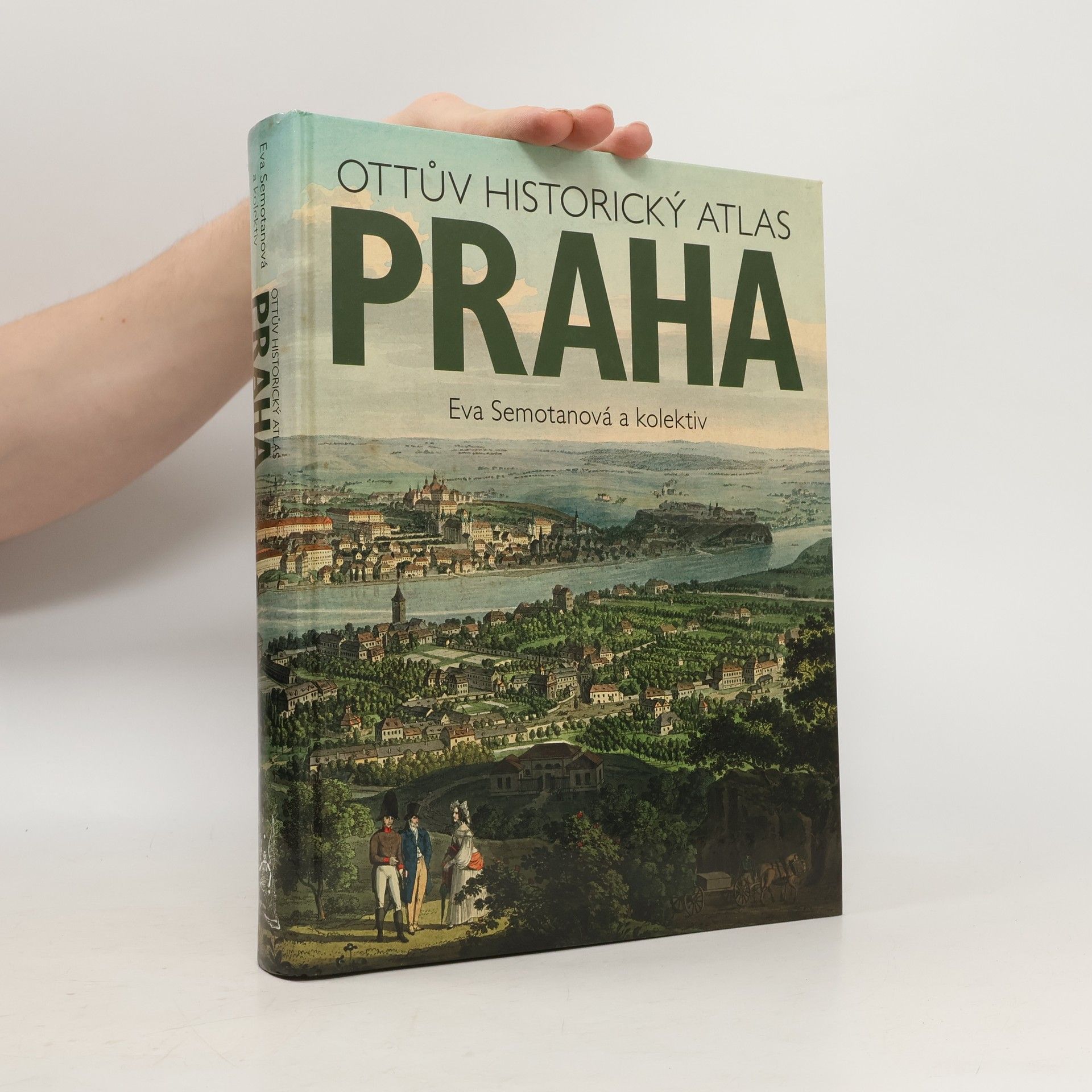 Eva Semotanová Ottův historický atlas. Praha