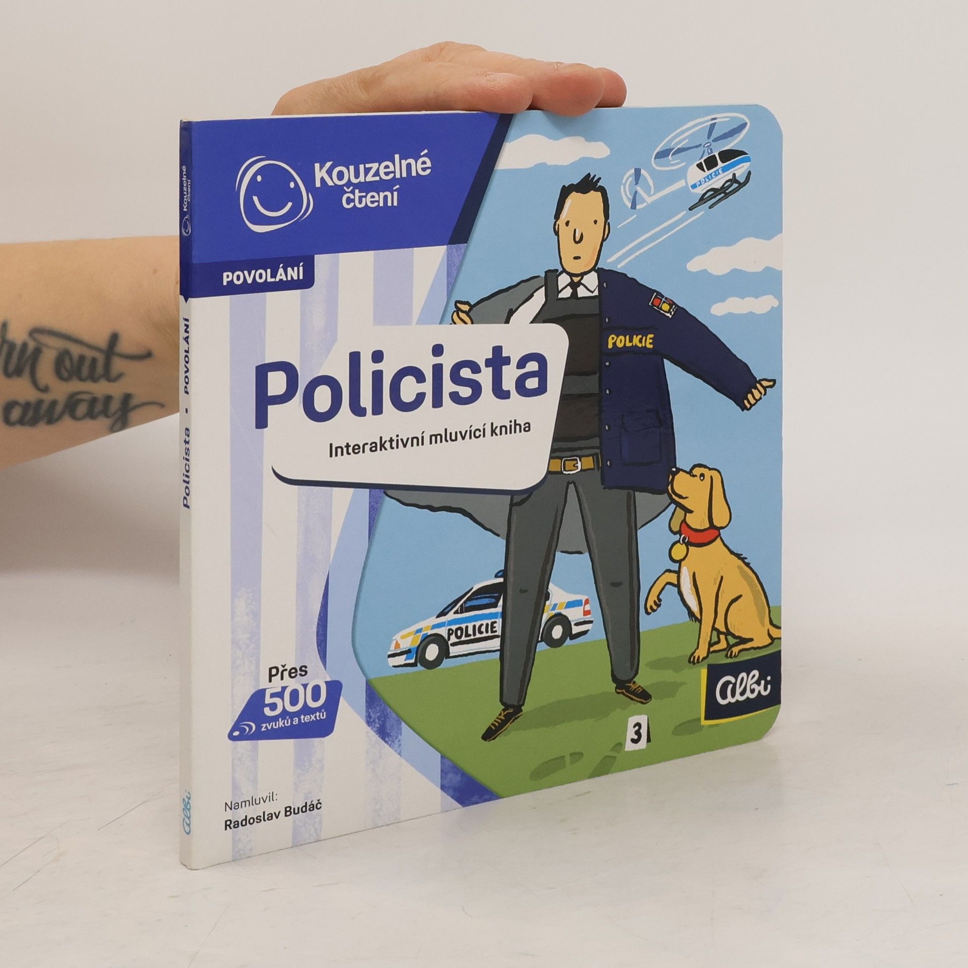 Jan Laštovička Policista interaktivní mluvící kniha