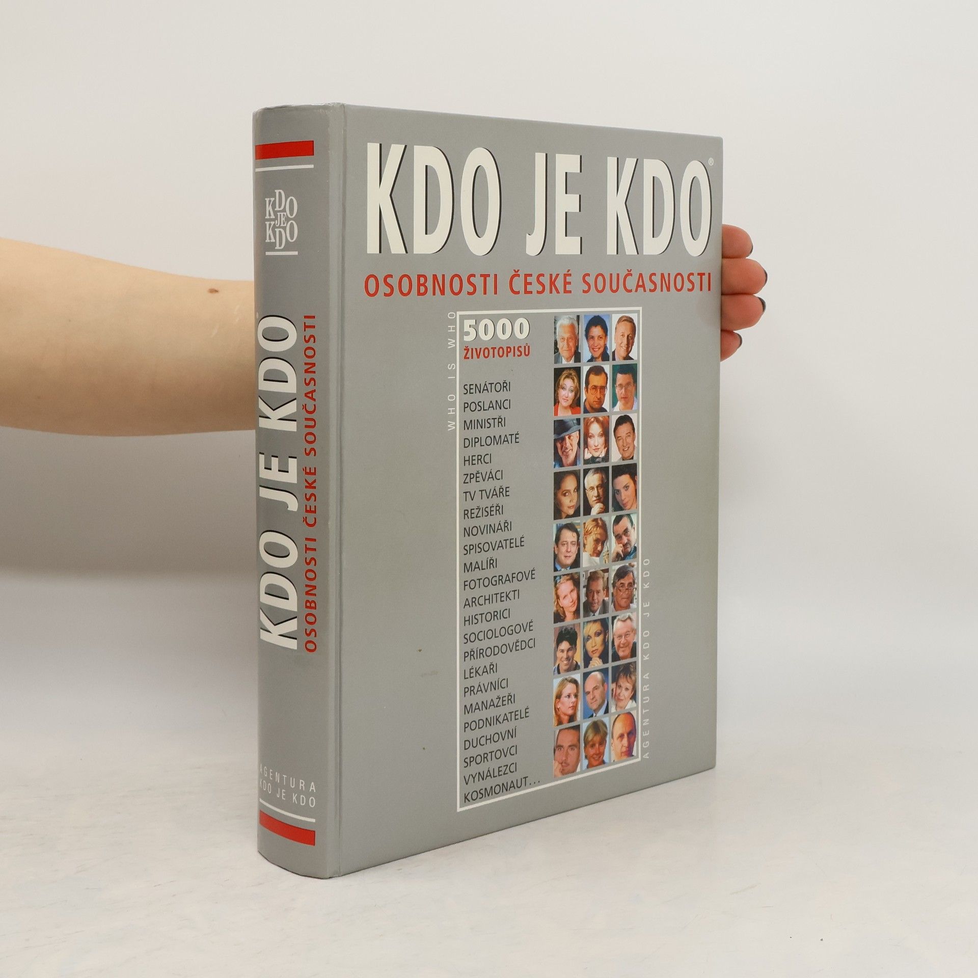 Kdo je kdo = Who is who. Ssobnosti české současnosti. 5000 životopisů