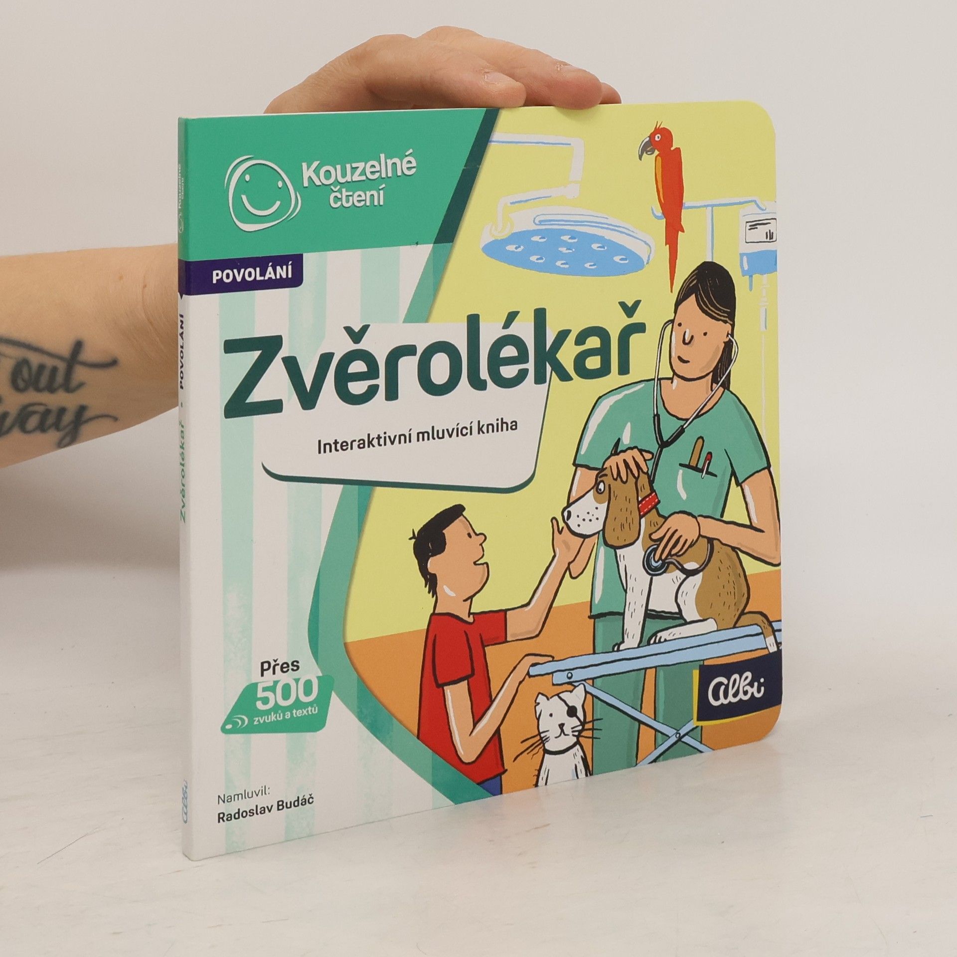 Radoslav Budáč Zvěrolékař interaktivní mluvící kniha