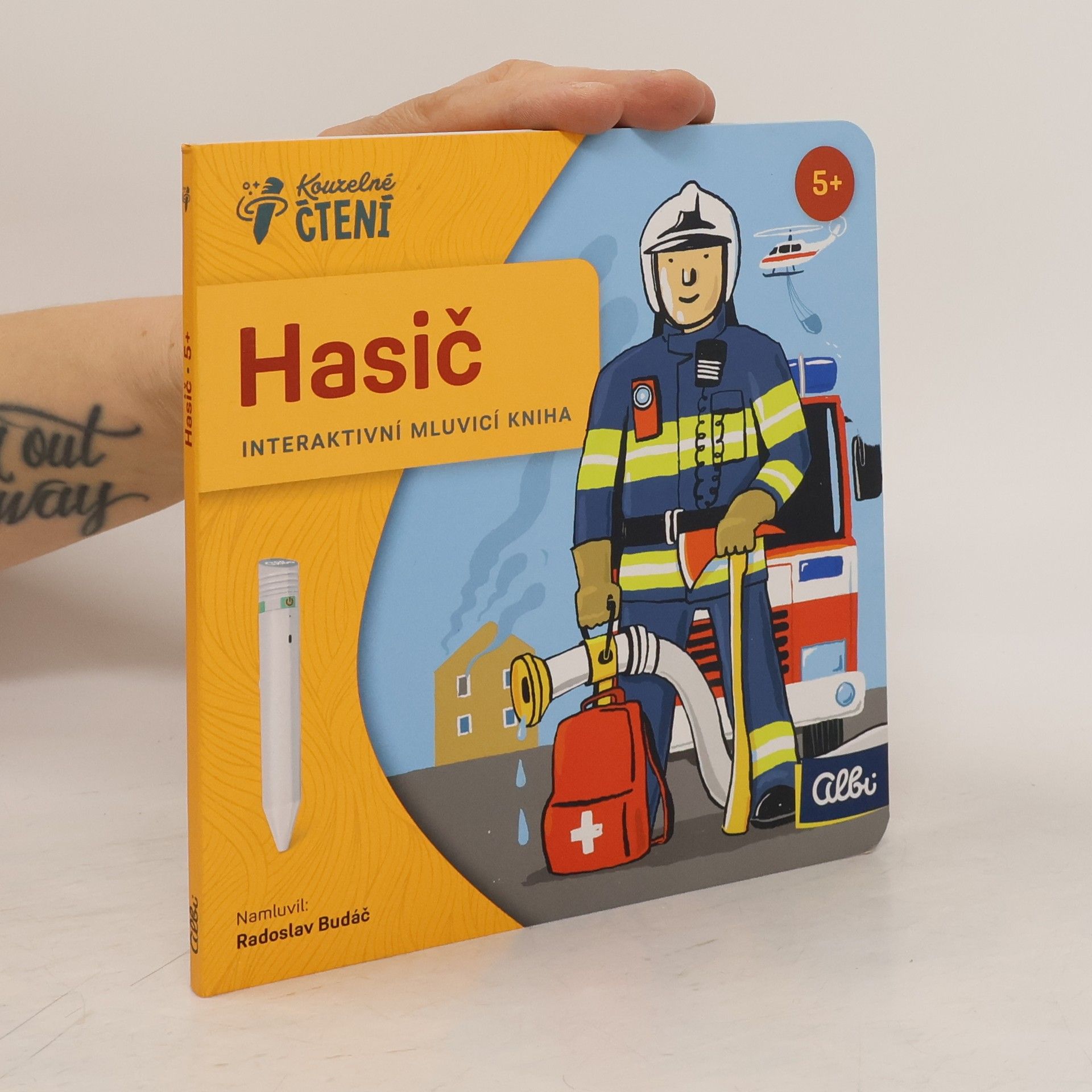 Kolektiv autorů Hasič - Kouzelné čtení - Minikniha povolání