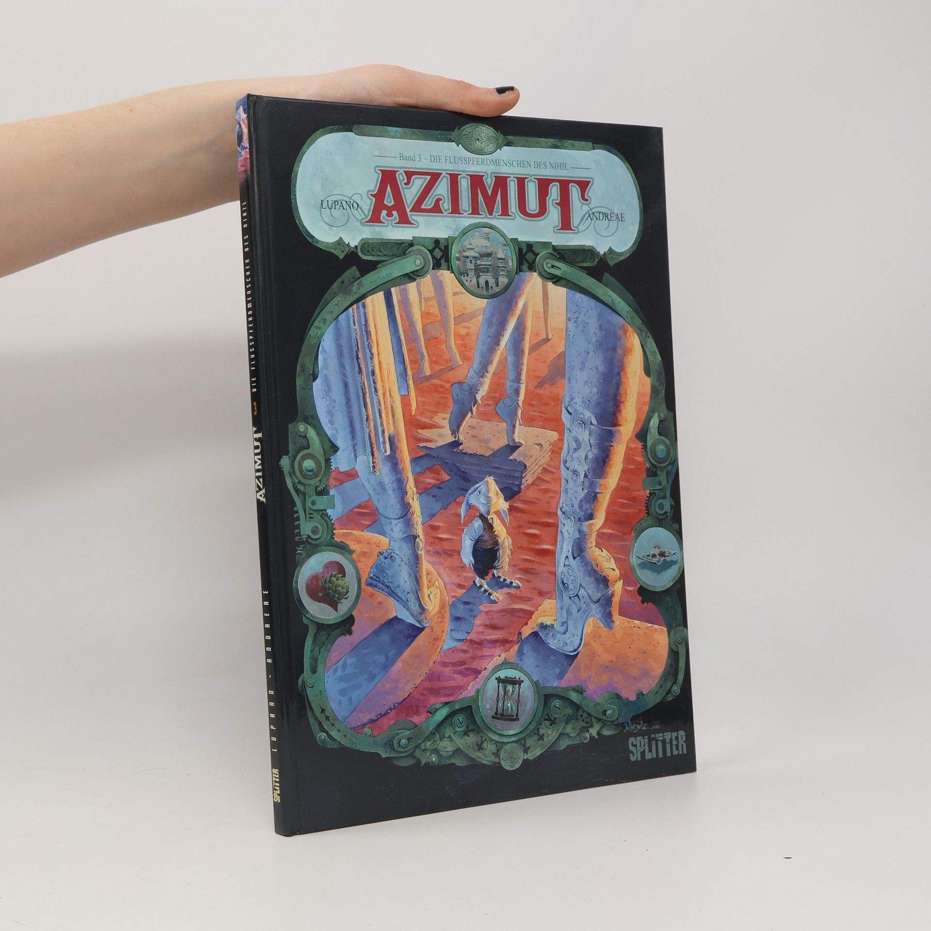 Wilfrid Lupano Die Flusspferdmenschen des Nihil