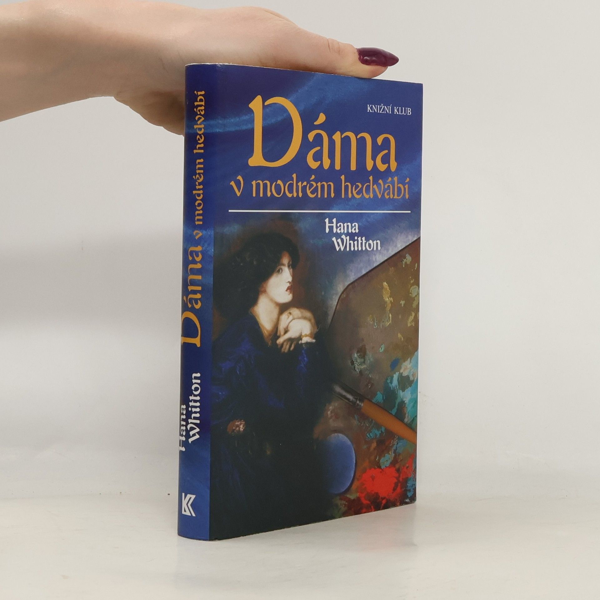 Hana Whitton Dáma v modrém hedvábí