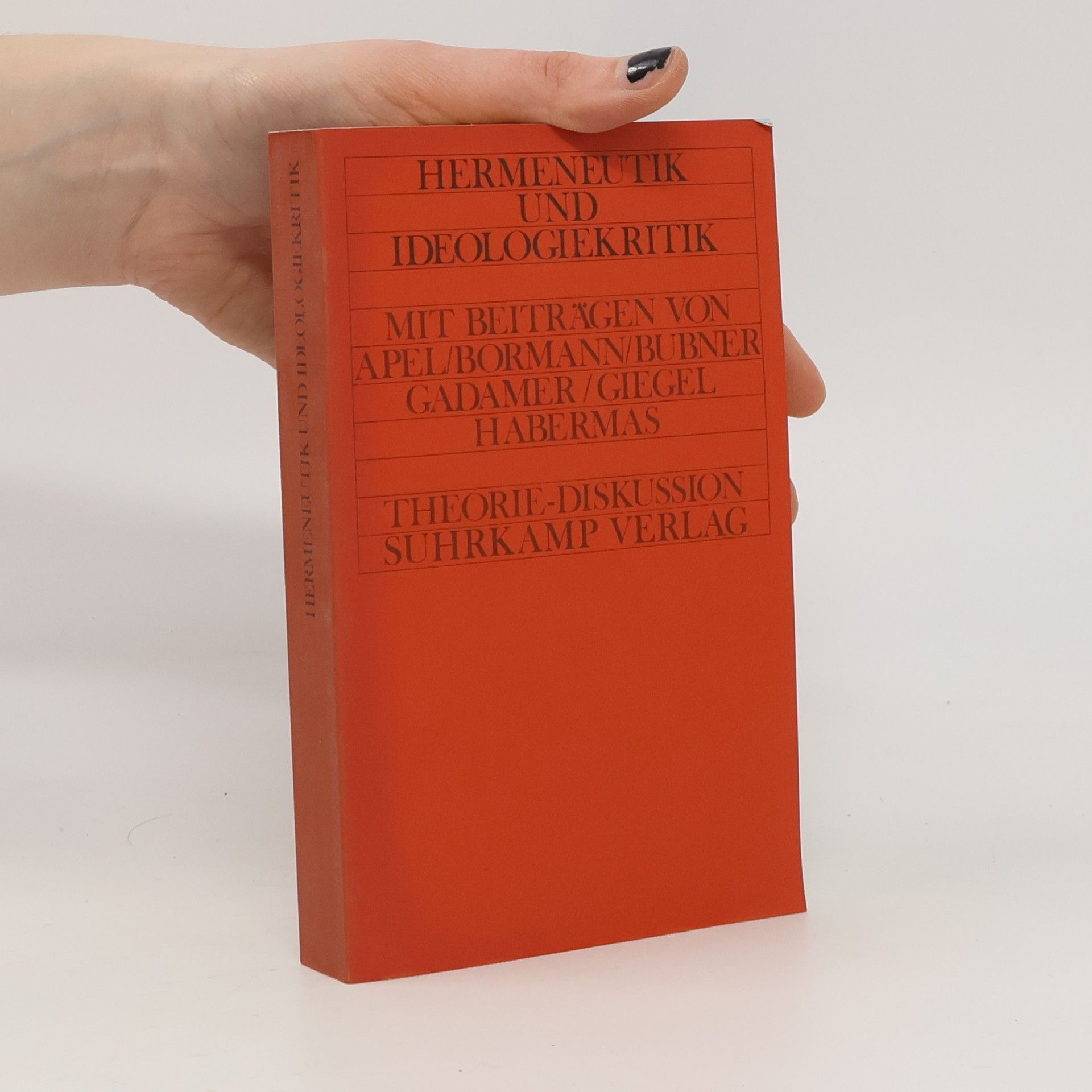 Jürgen Habermas Hermeneutik und Ideologiekritik