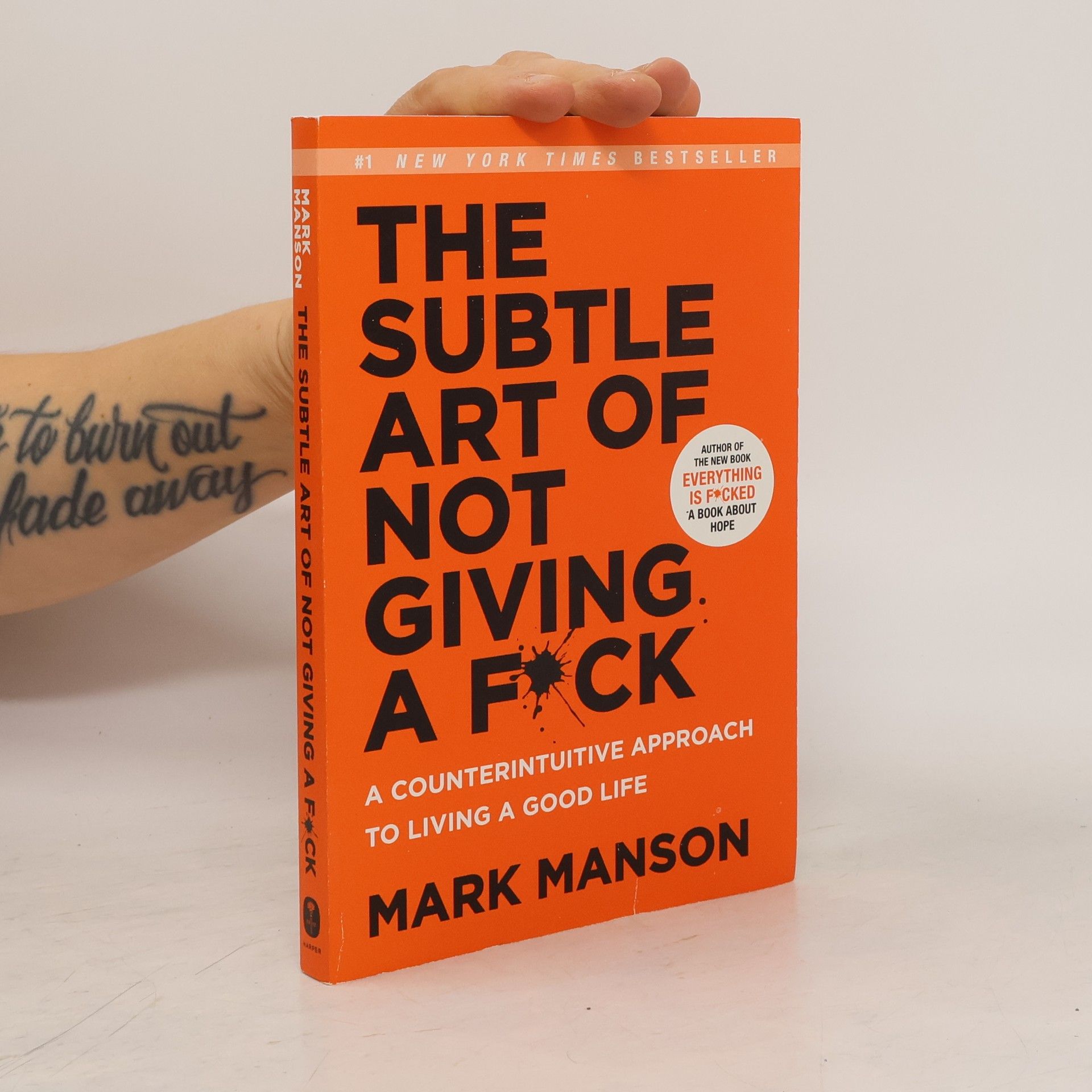 Mark Manson The Subtle Art of Not Giving a Fuck