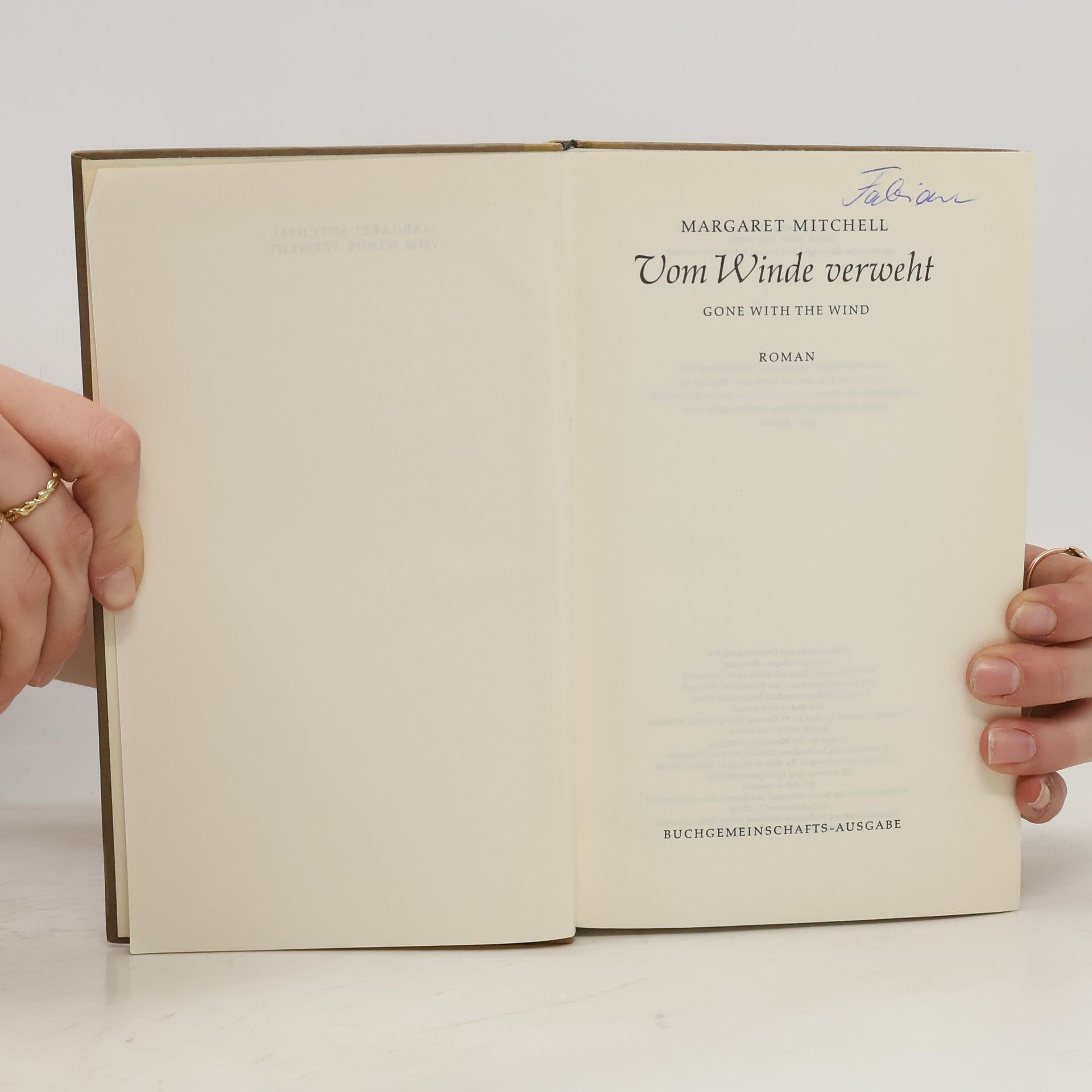 Margaret Mitchell Vom Winde Verweht