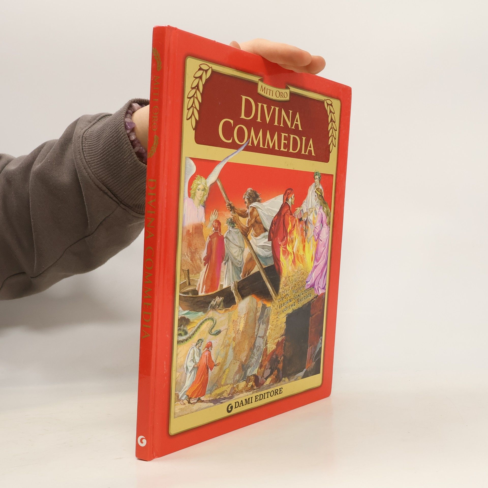 Dante Alighieri Miti Oro: Divina Commedia