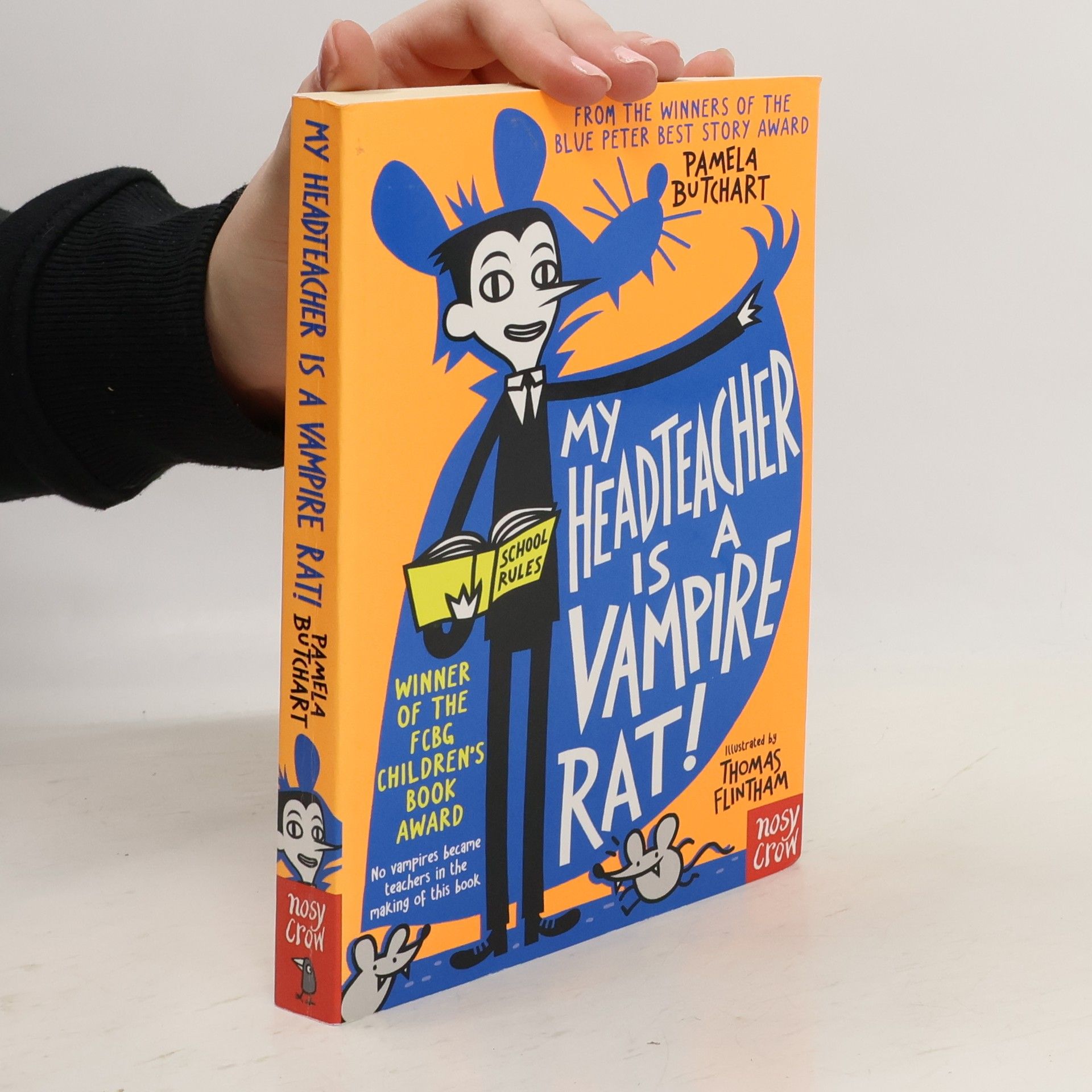 Pamela Butchart My Headteacher Is A Vampire Rat!