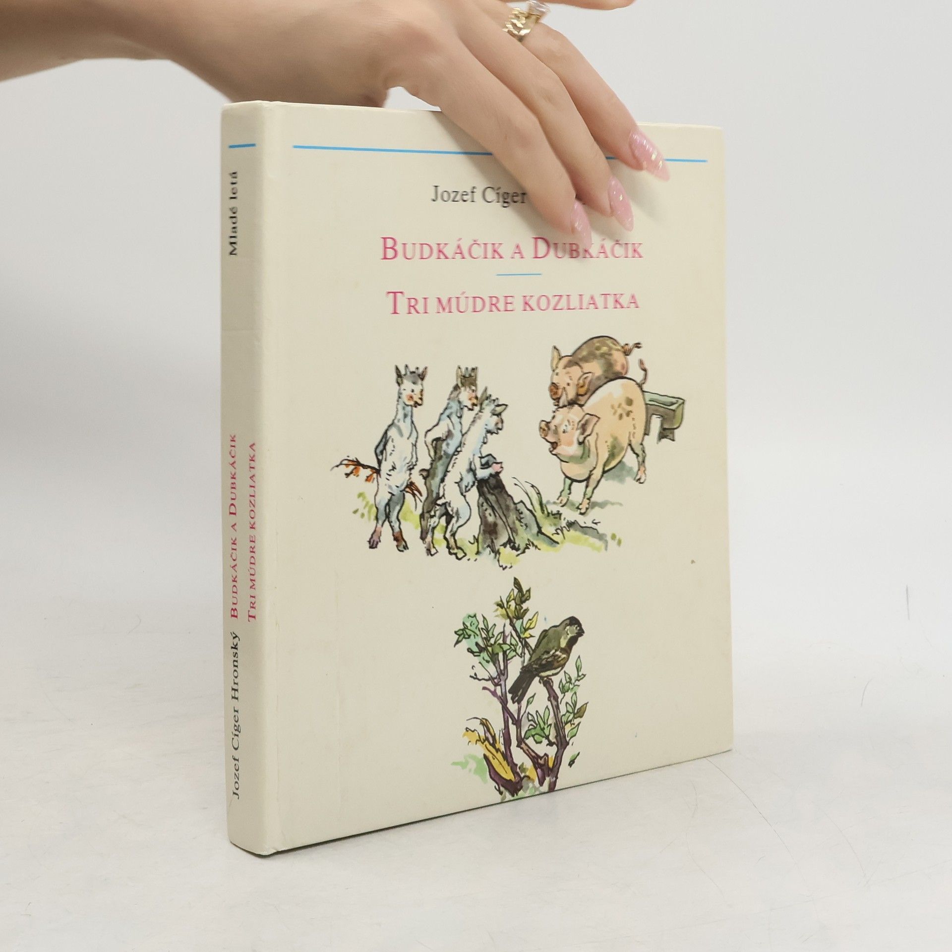 Jozef Cíger-Hronský Budkáčik a Dubkáčik. Tri múdre kozliatka