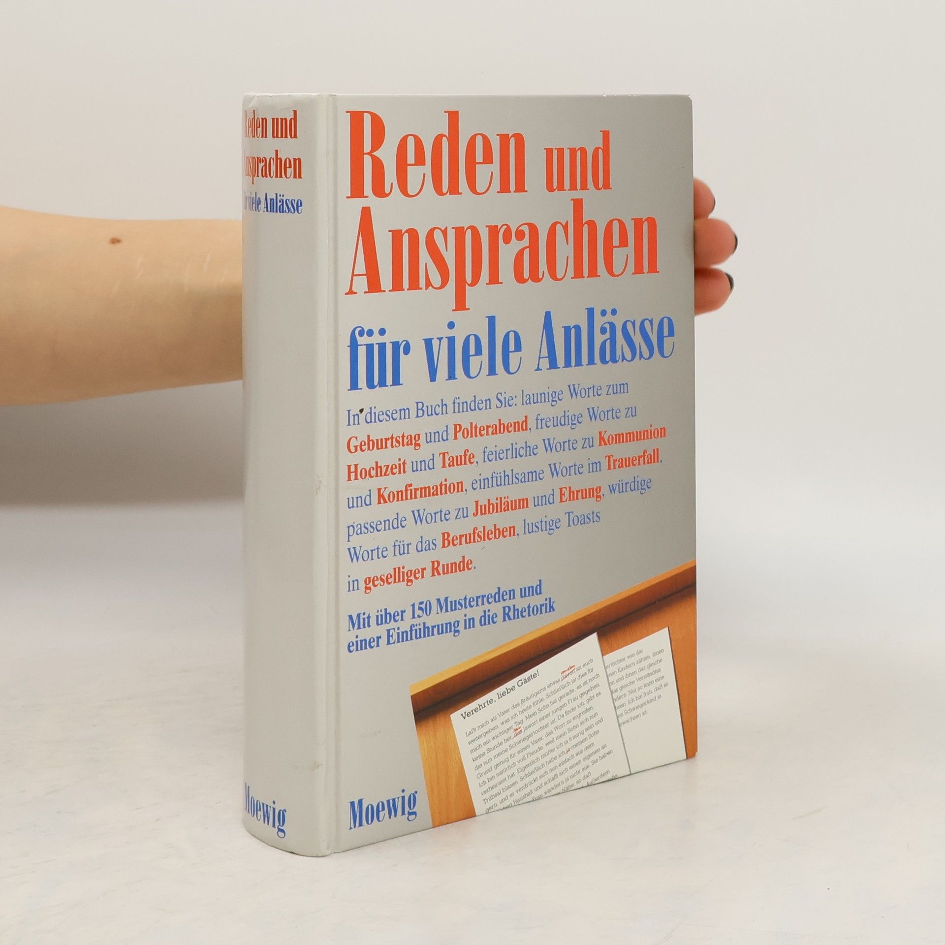 Reden und Ansprachen für viele Anlässe