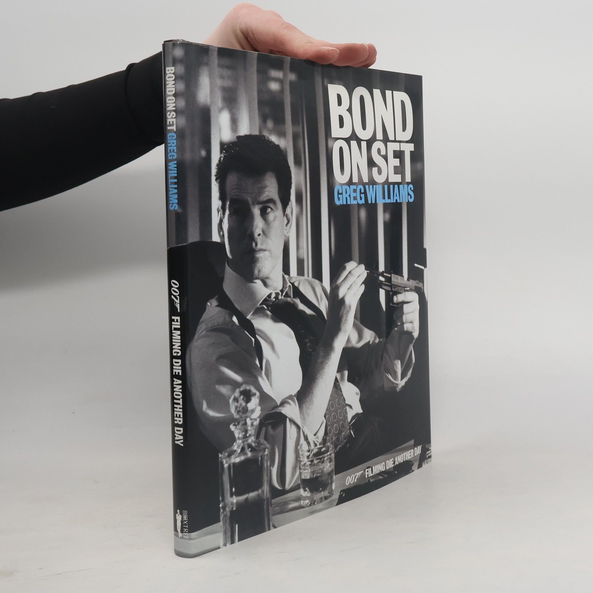 Greg Williams Bond on Set