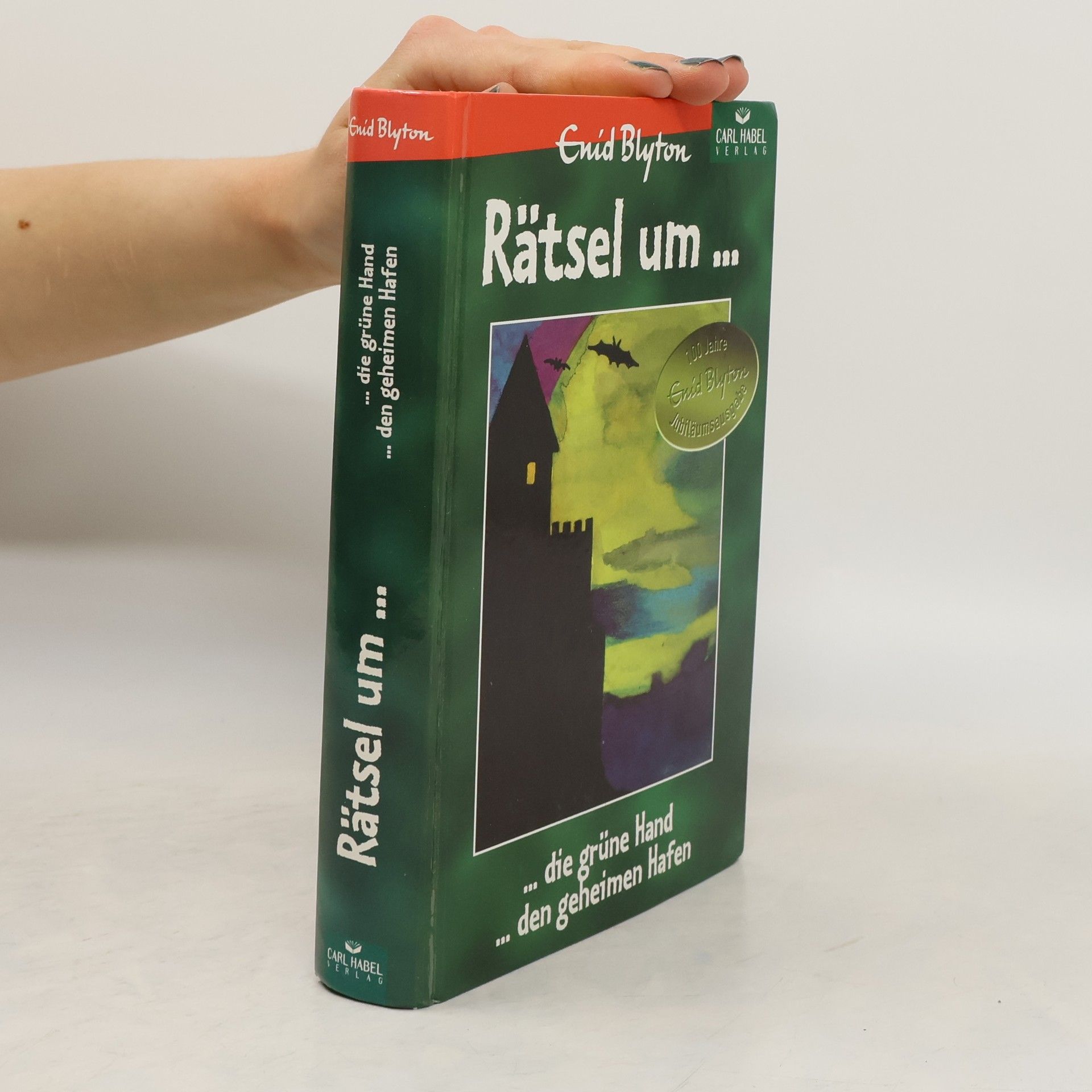 Enid Blyton Rätsel um die grüne Hand. Ein Doppelband.