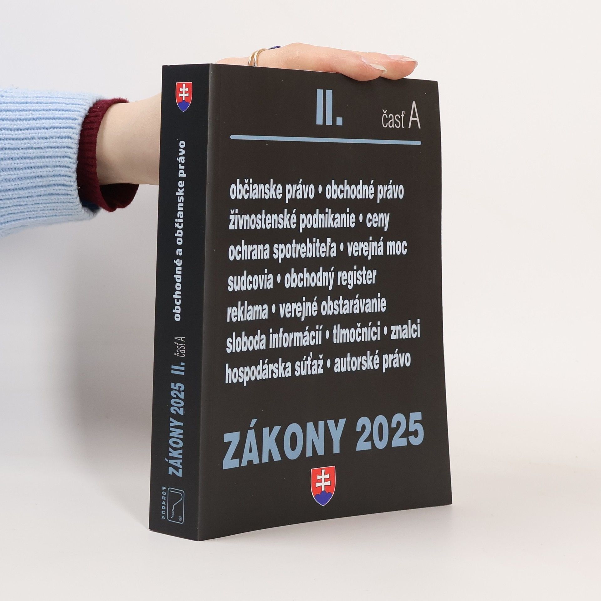 Various authors Zákony 2025 II. Čásť A