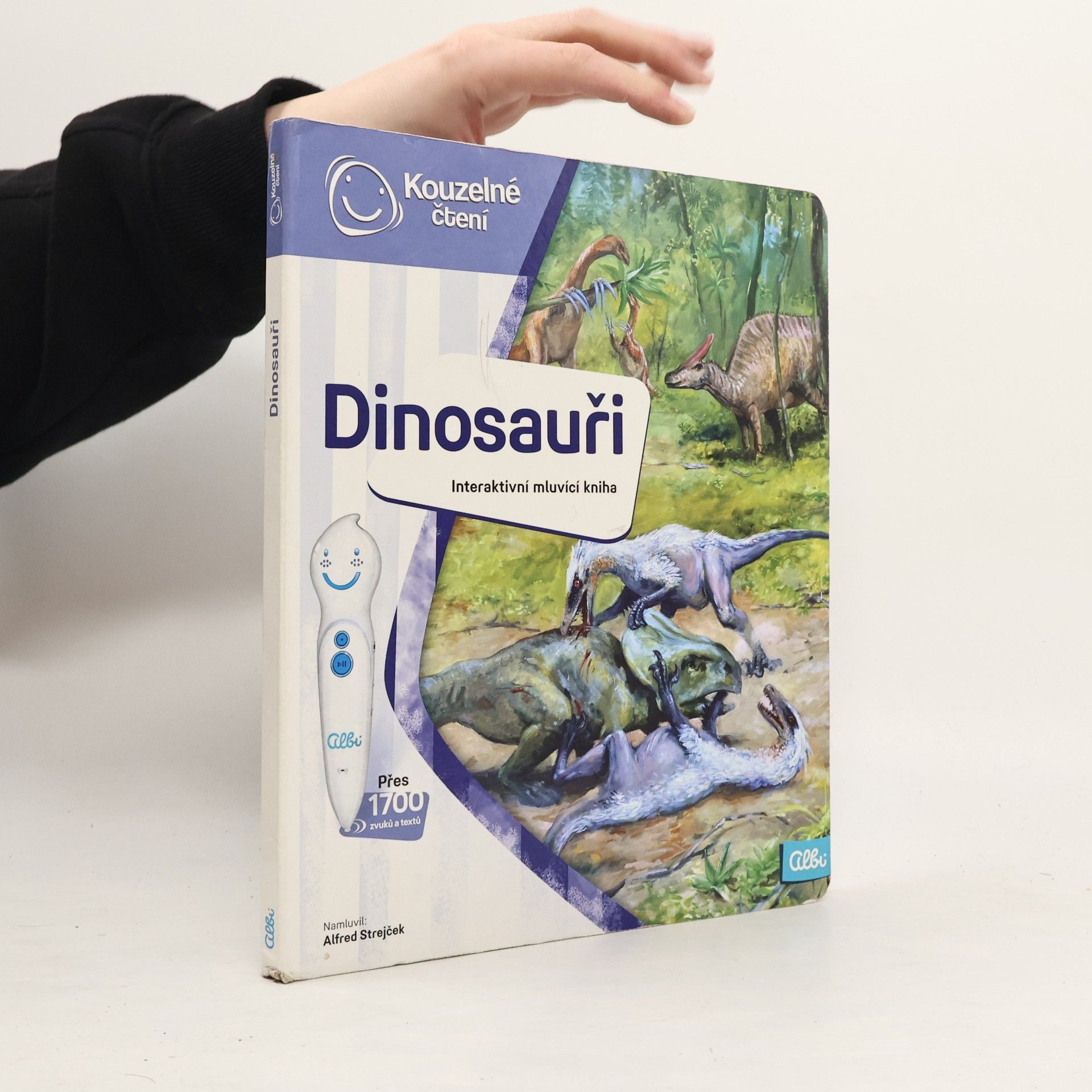 Jan Spěváček Dinosauři. Interaktivní mluvící kniha