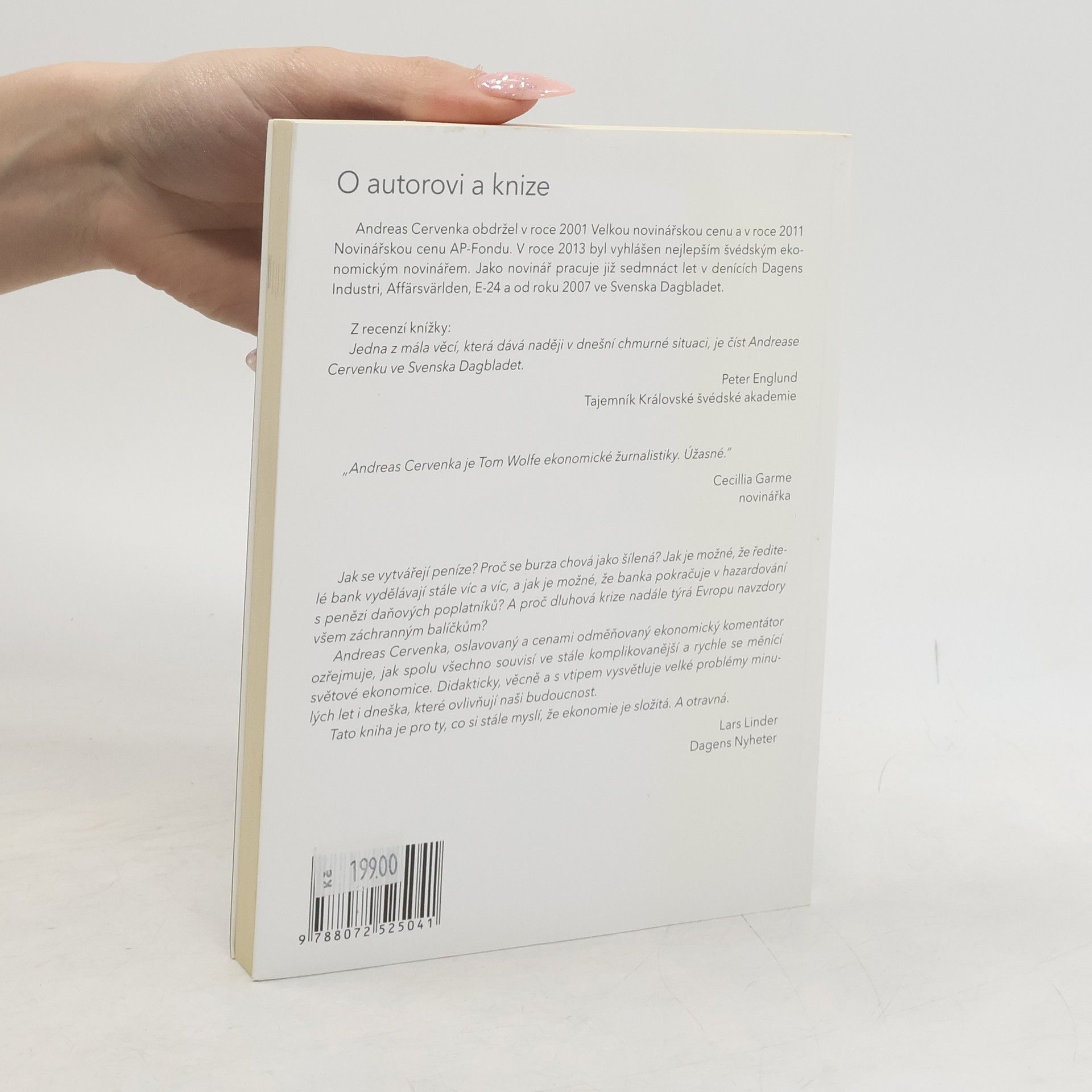 Andreas Cervenka Peníze. Jakou mají cenu?