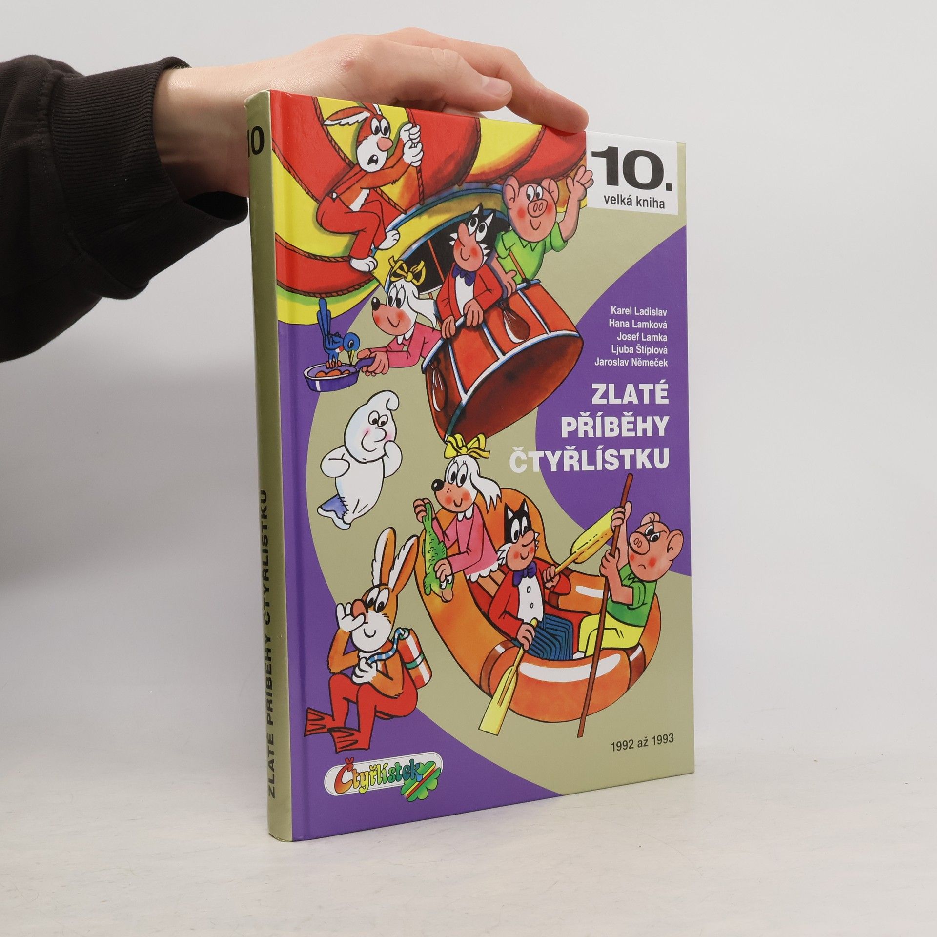 Karel Ladislav Zlaté příběhy Čtyřlístku. 1992-1993
