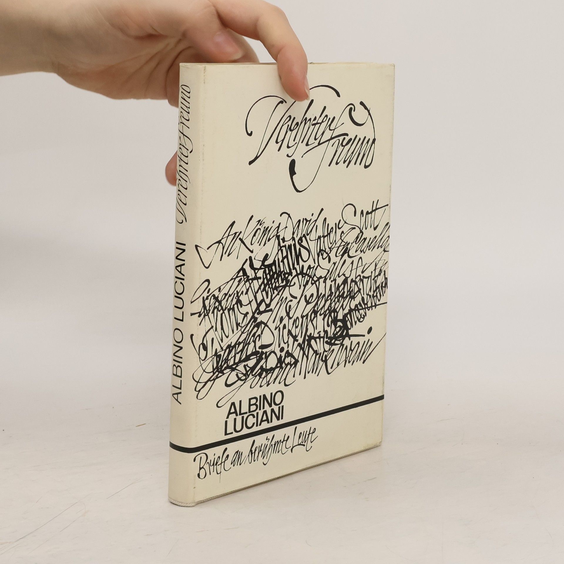 Albino Luciani Verehrter freund!